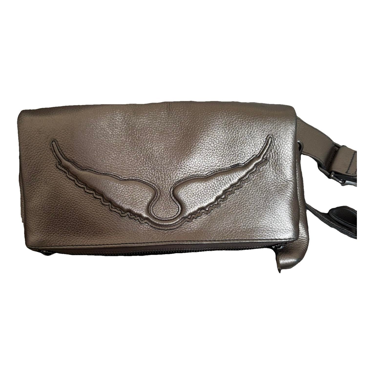 Rock leather crossbody bag