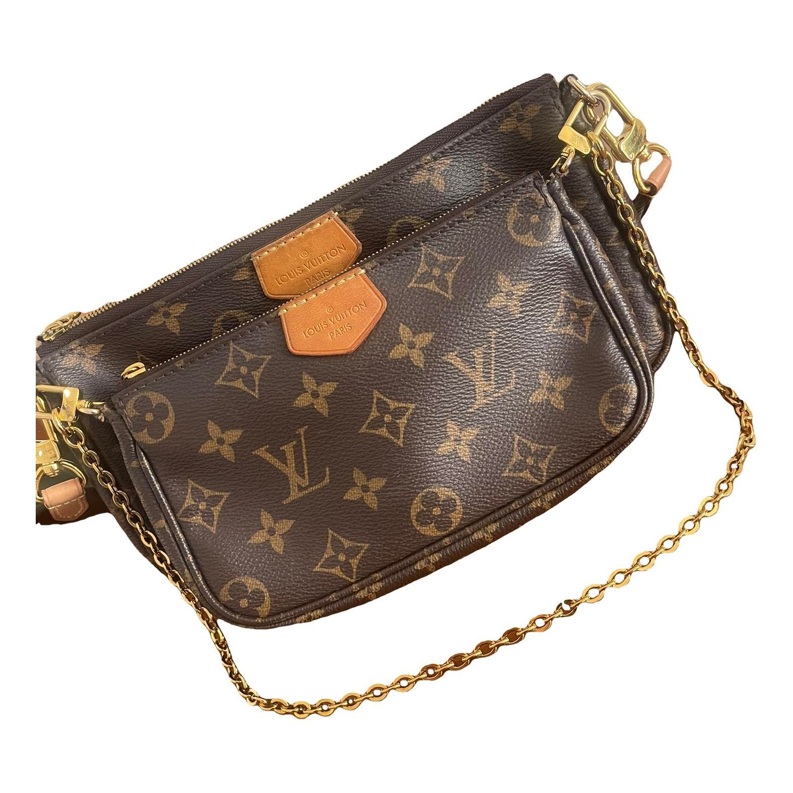 Multi Pochette Accessoires leather crossbody bag