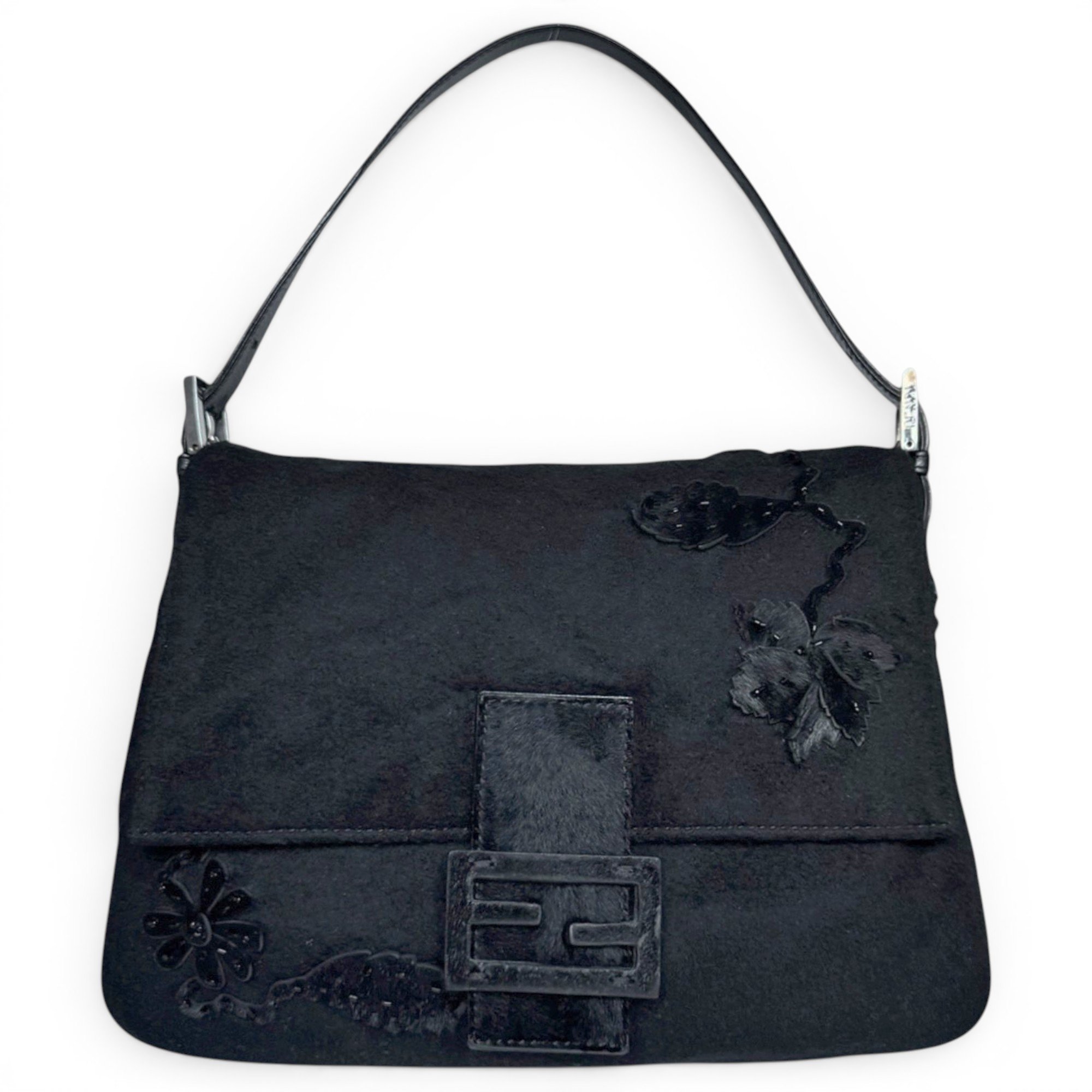 Mamma Baguette glitter handbag