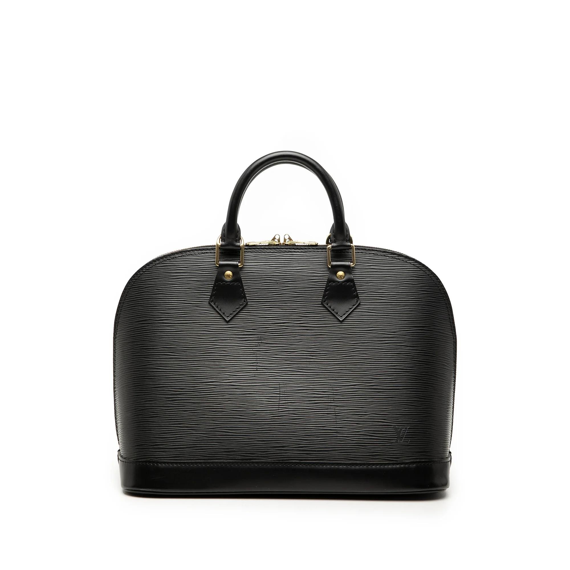 Alma leather handbag