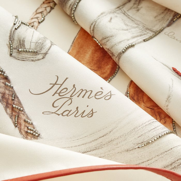 a Propos De Bottes Exceptional Embroidered Scarf 90