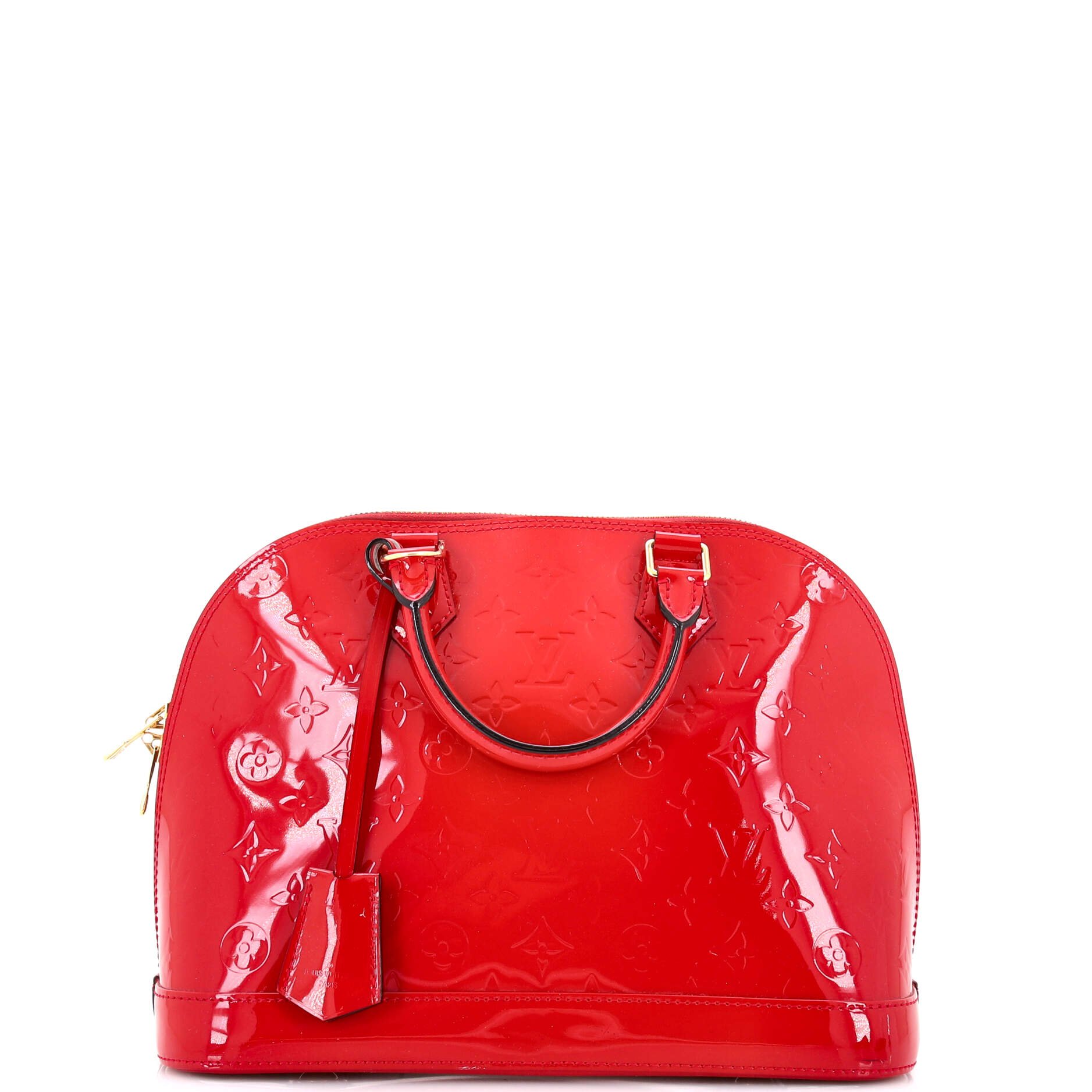 Louis Vuitton Alma Handbag Monogram Vernis PM
