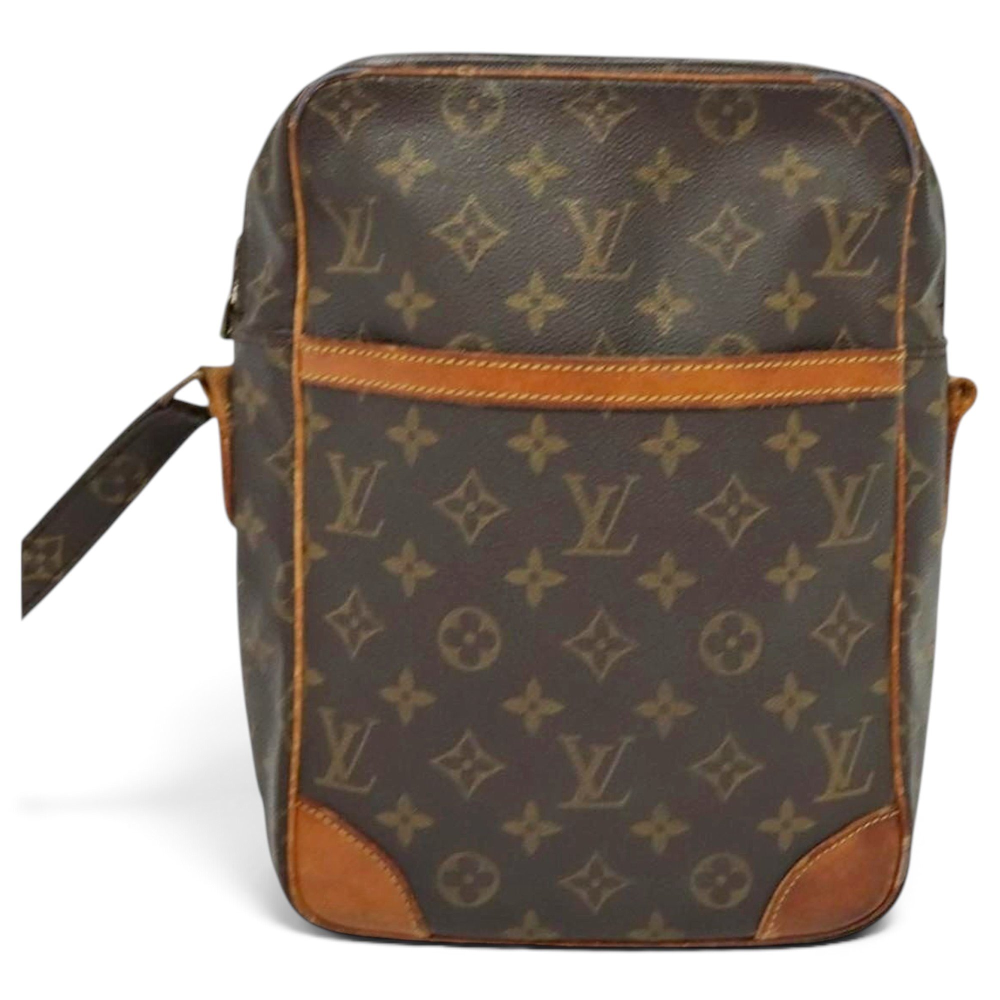 Danube leather crossbody bag