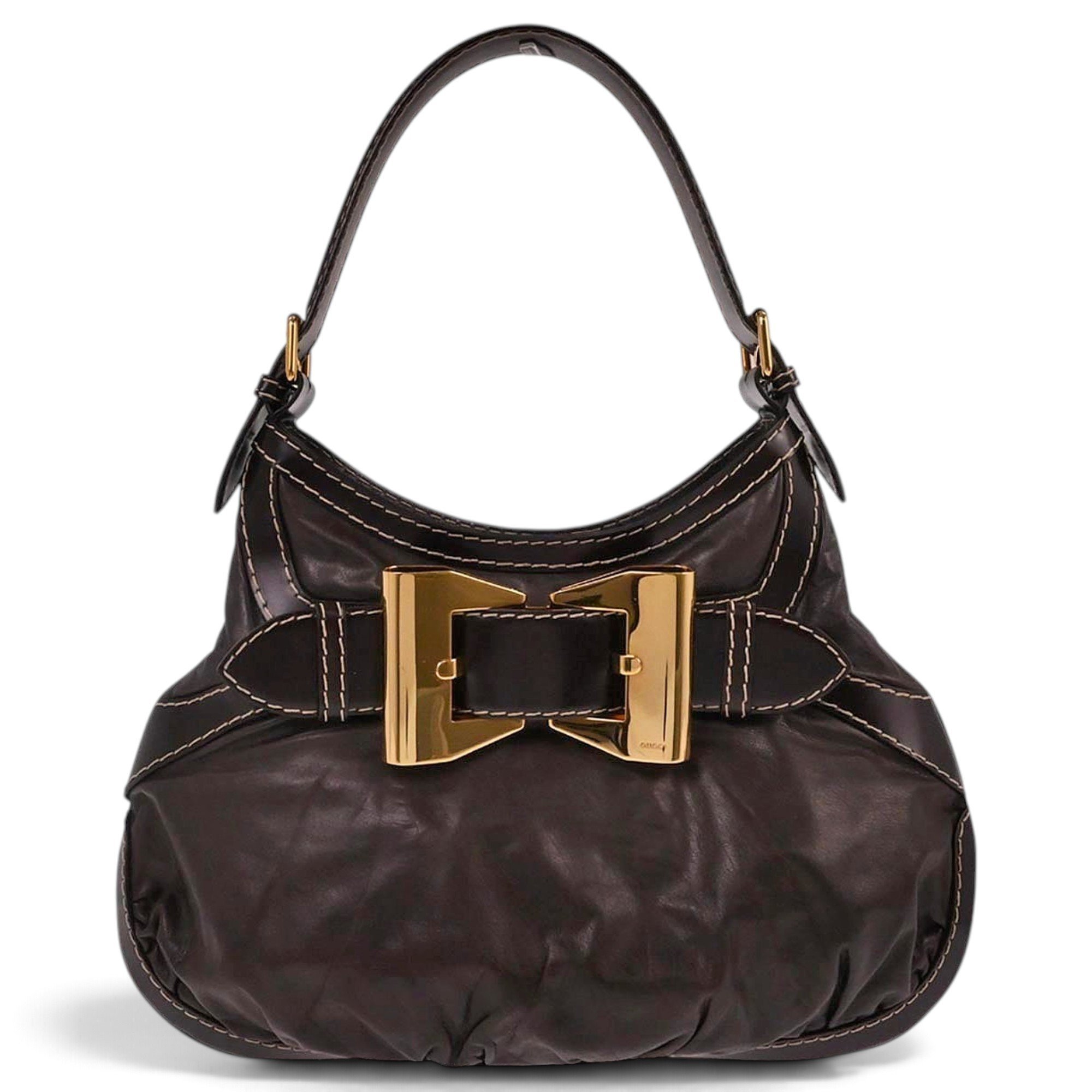 Leather handbag