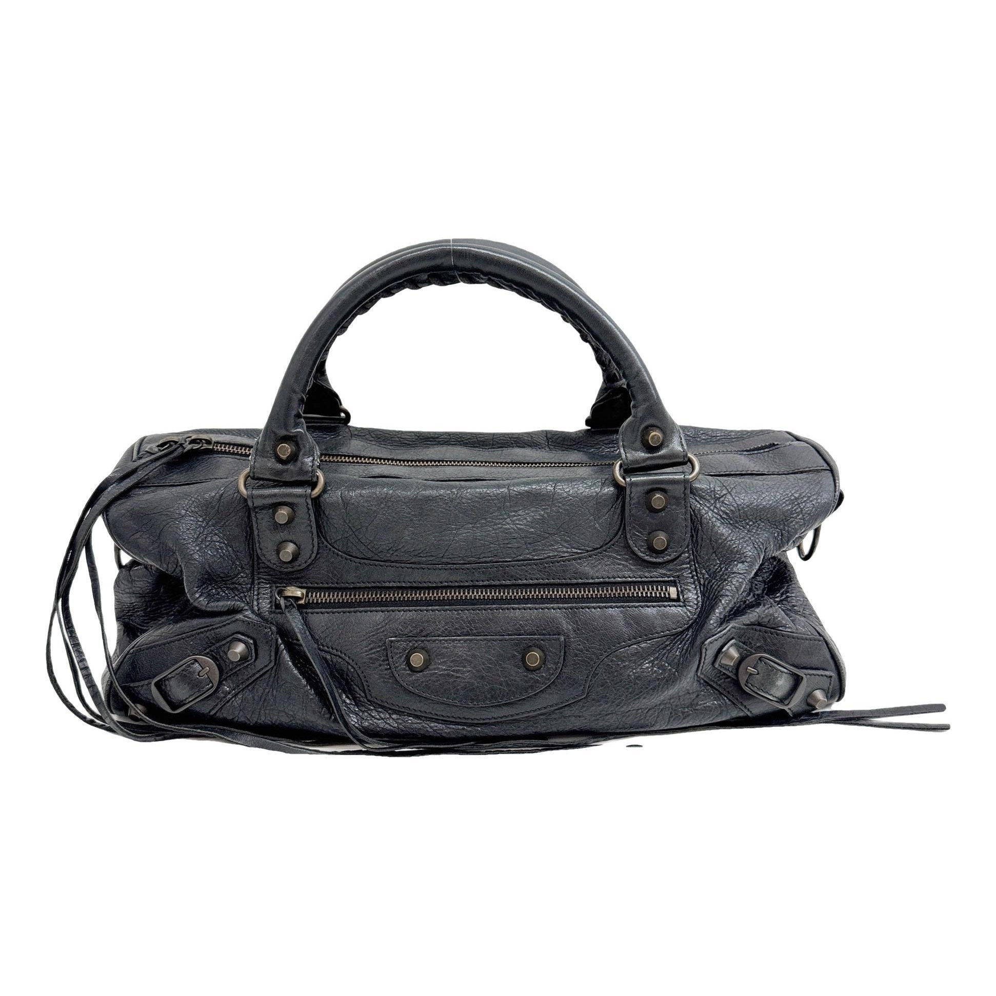 Twiggy leather handbag