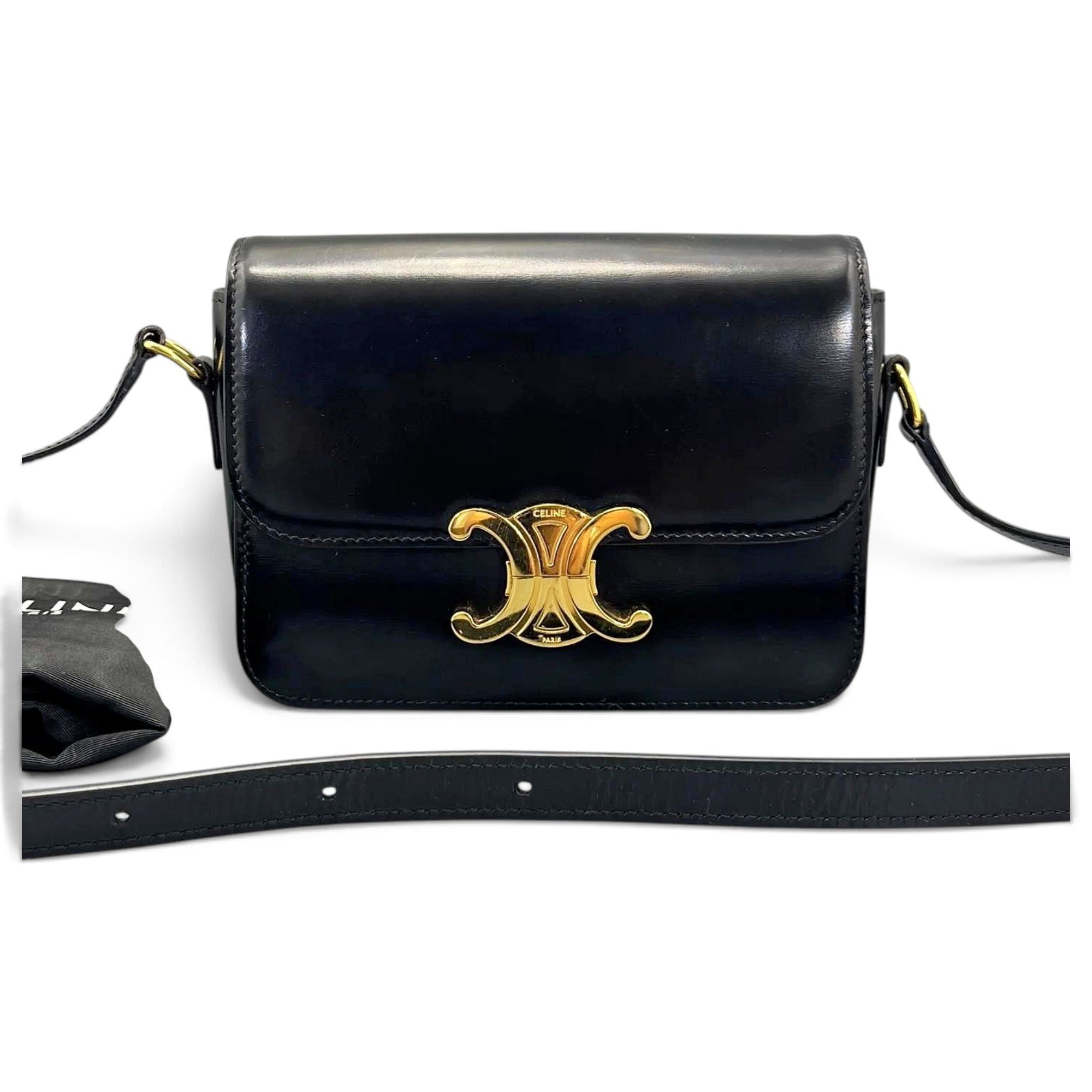 Leather handbag