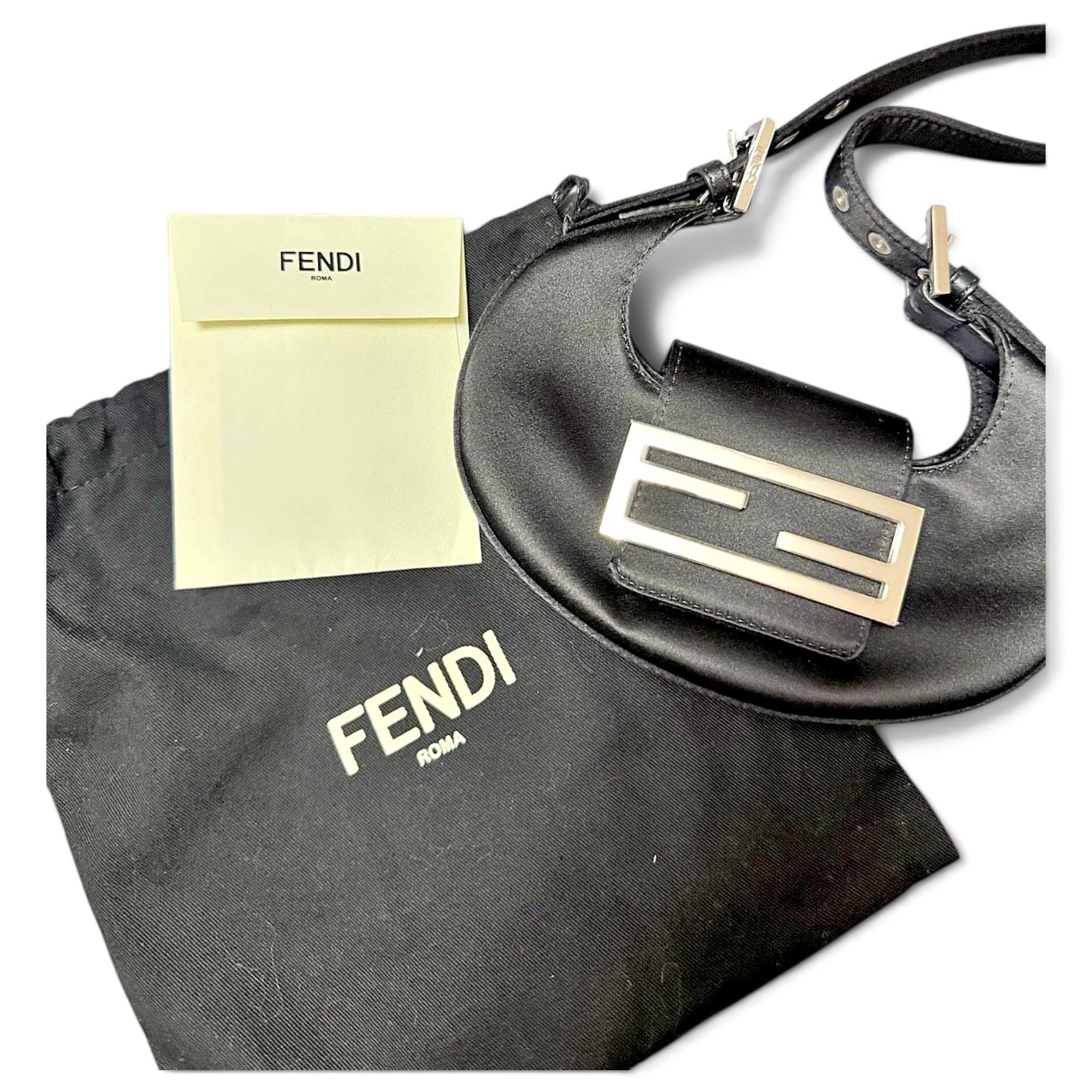 Fendigraphy cloth handbag