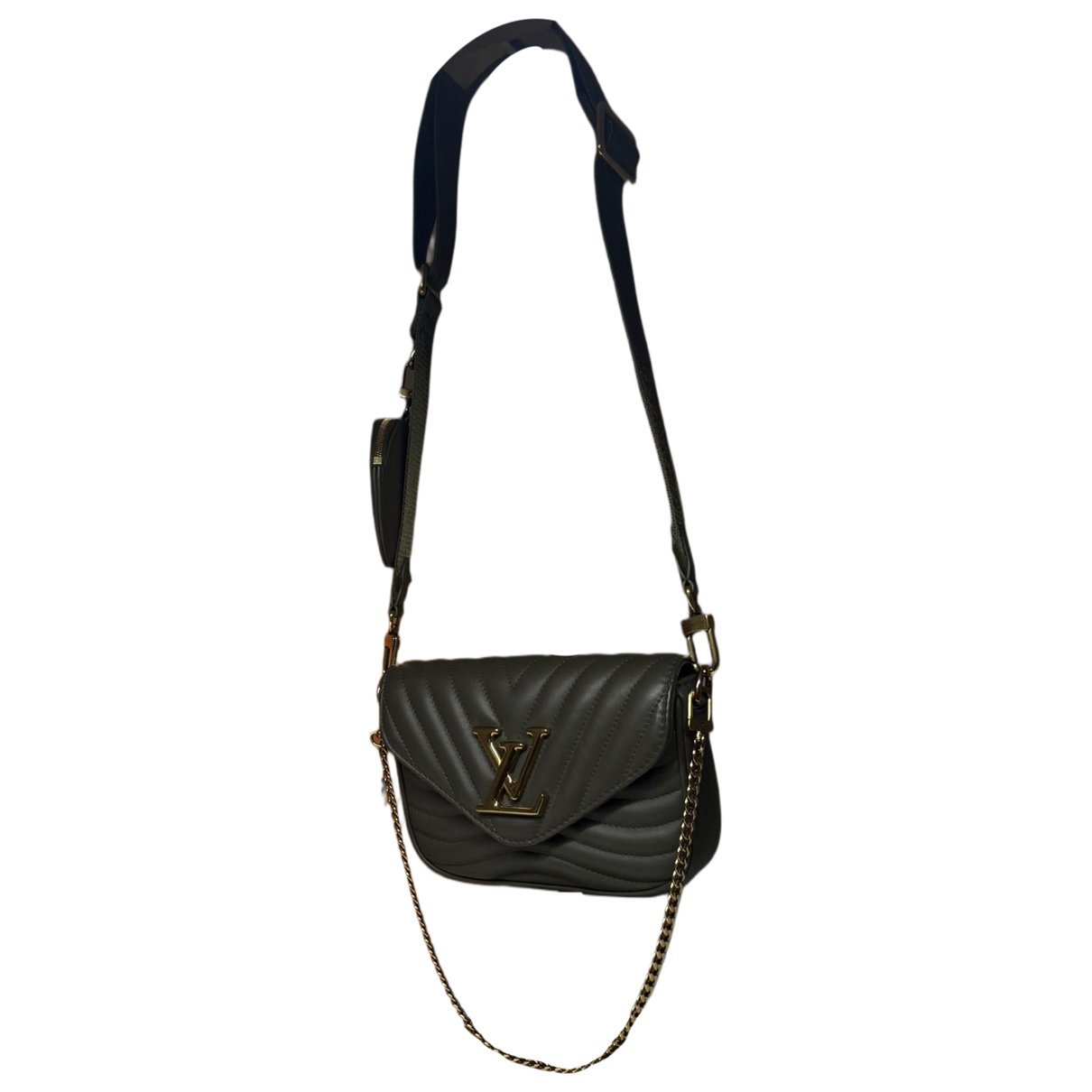Multi-Pochette New Wave leather handbag