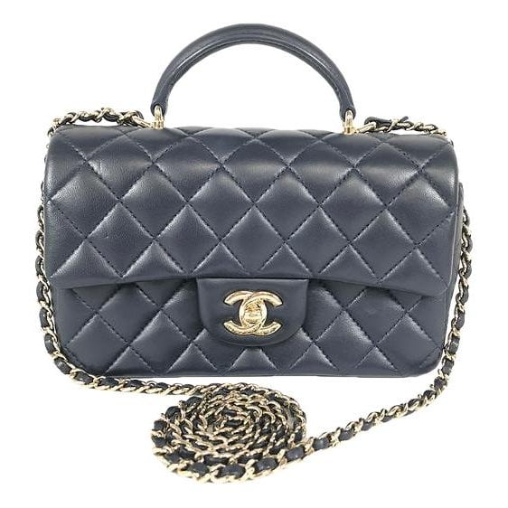 Timeless Classique Top Handle leather handbag