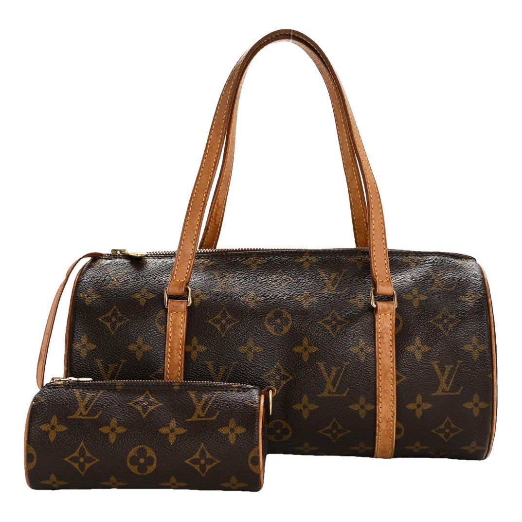 Papillon leather handbag