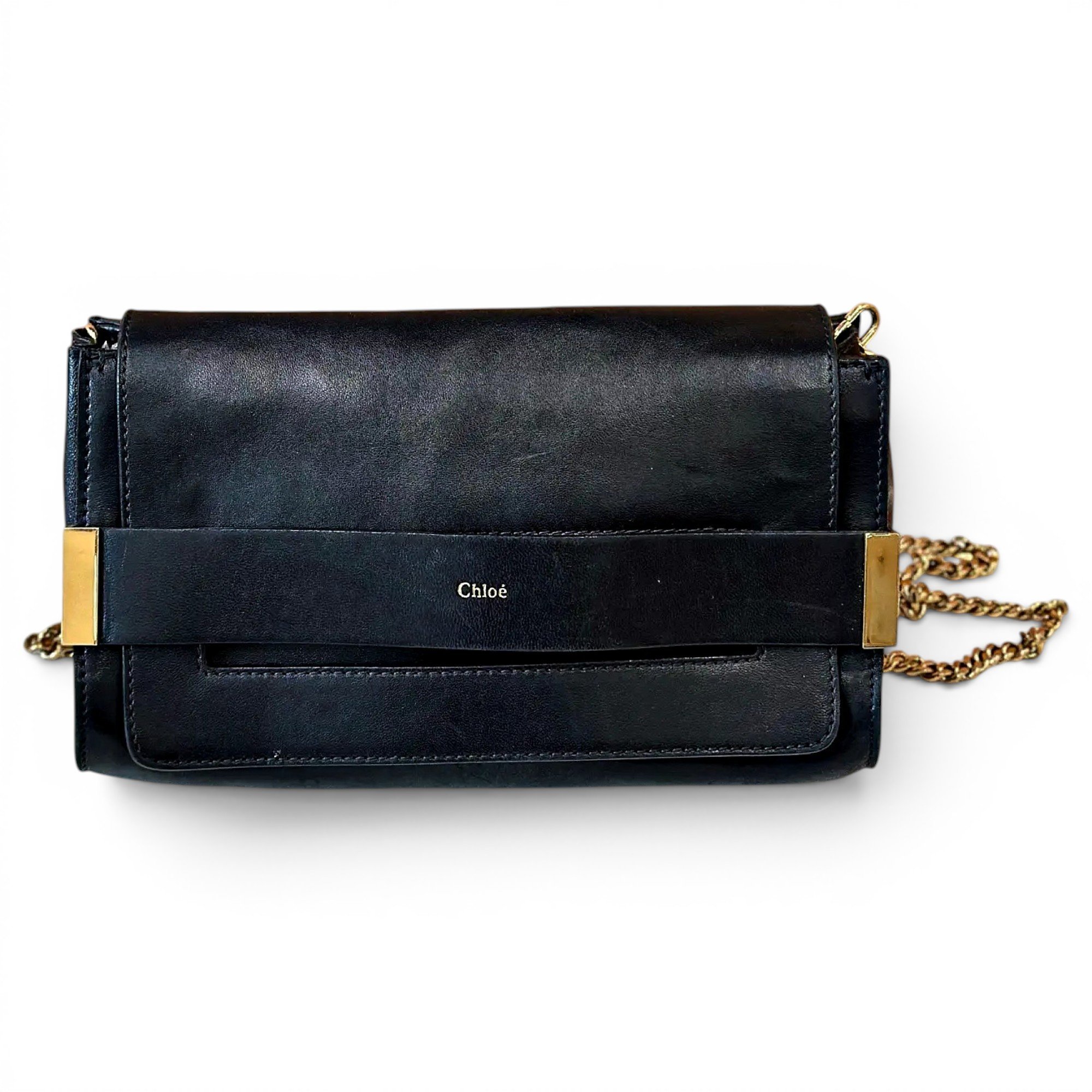 Faye leather handbag