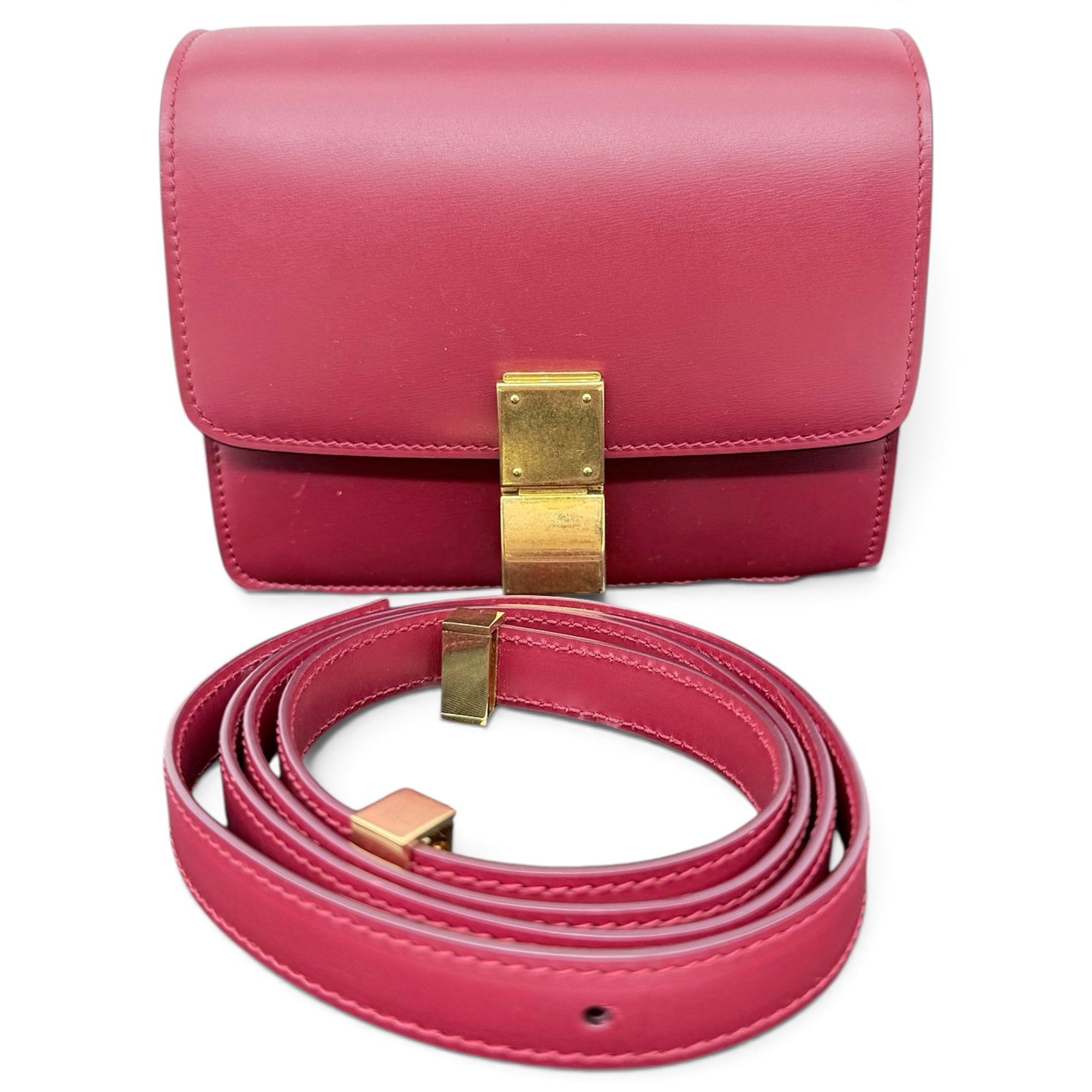 Classic leather handbag