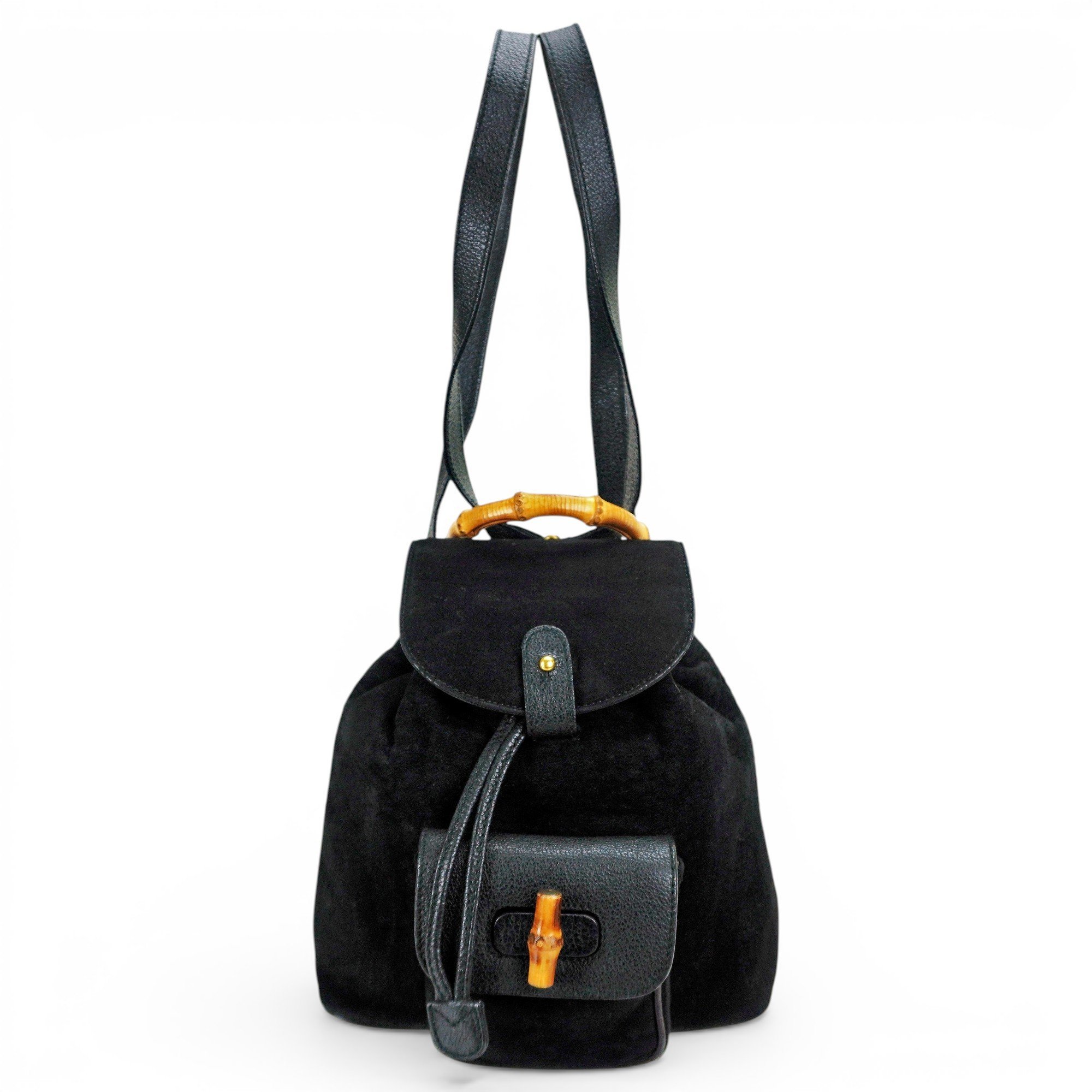 Bamboo Tassel Oval backpack