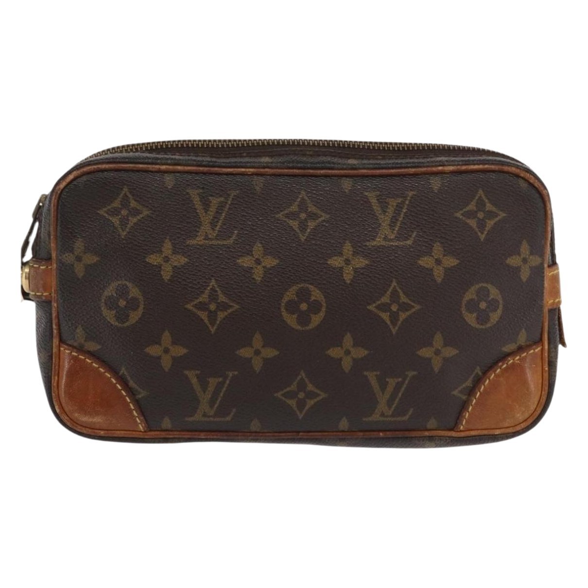 Marly Dragonne leather clutch bag