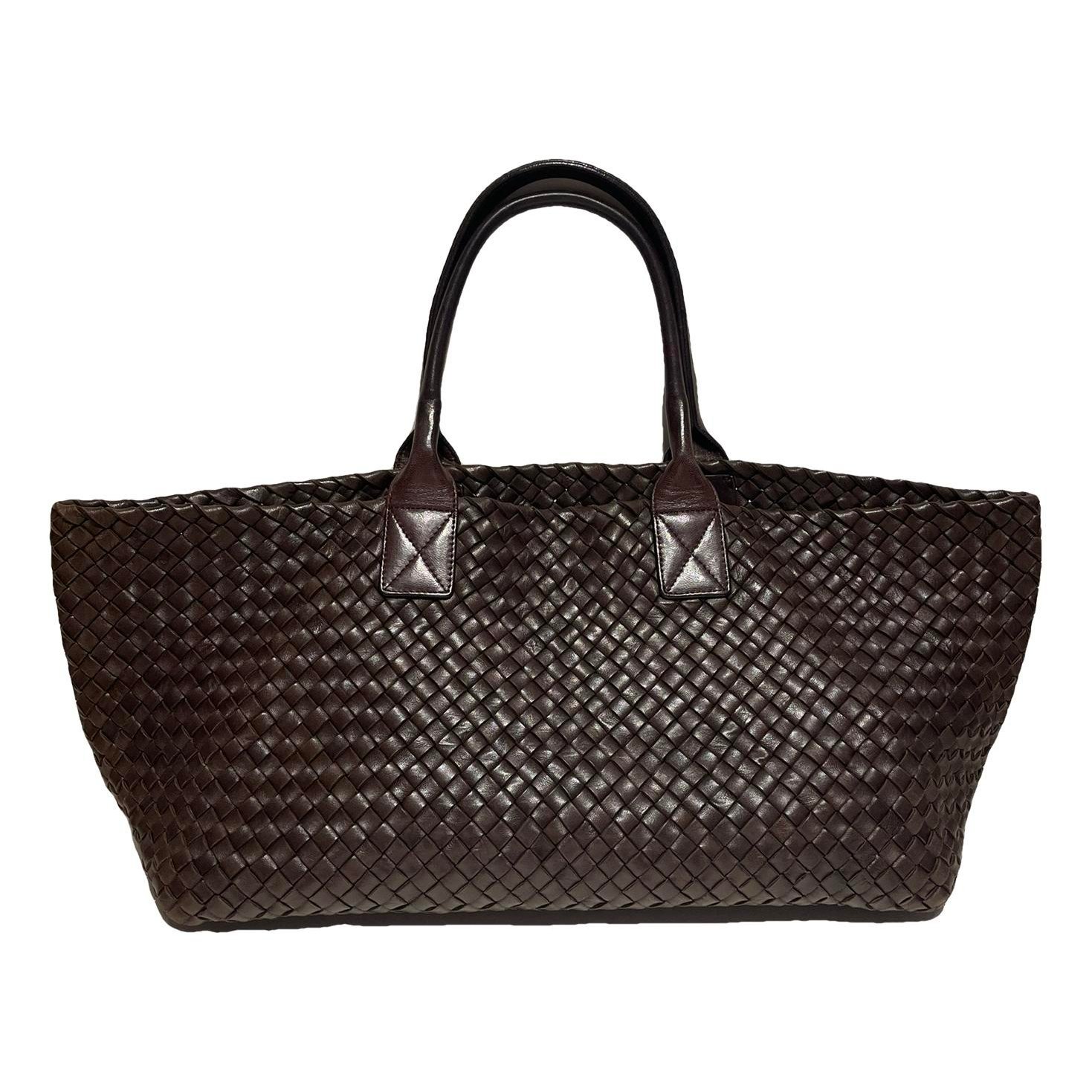 Cabat leather tote