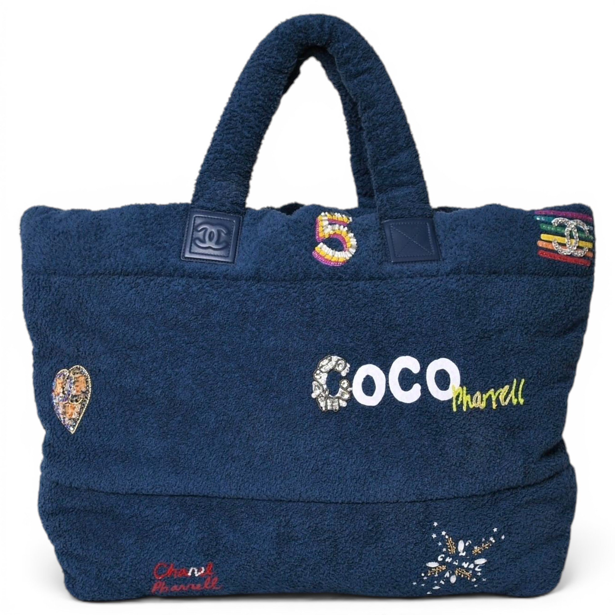 Cocoon leather tote