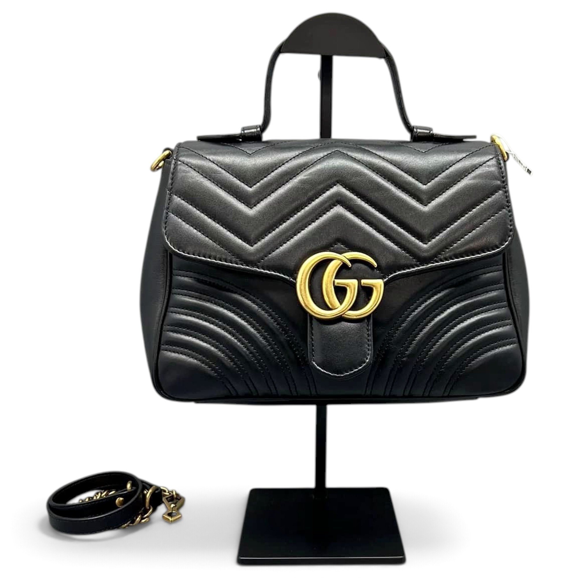 Gucci GG Marmont Flap leather crossbody bag