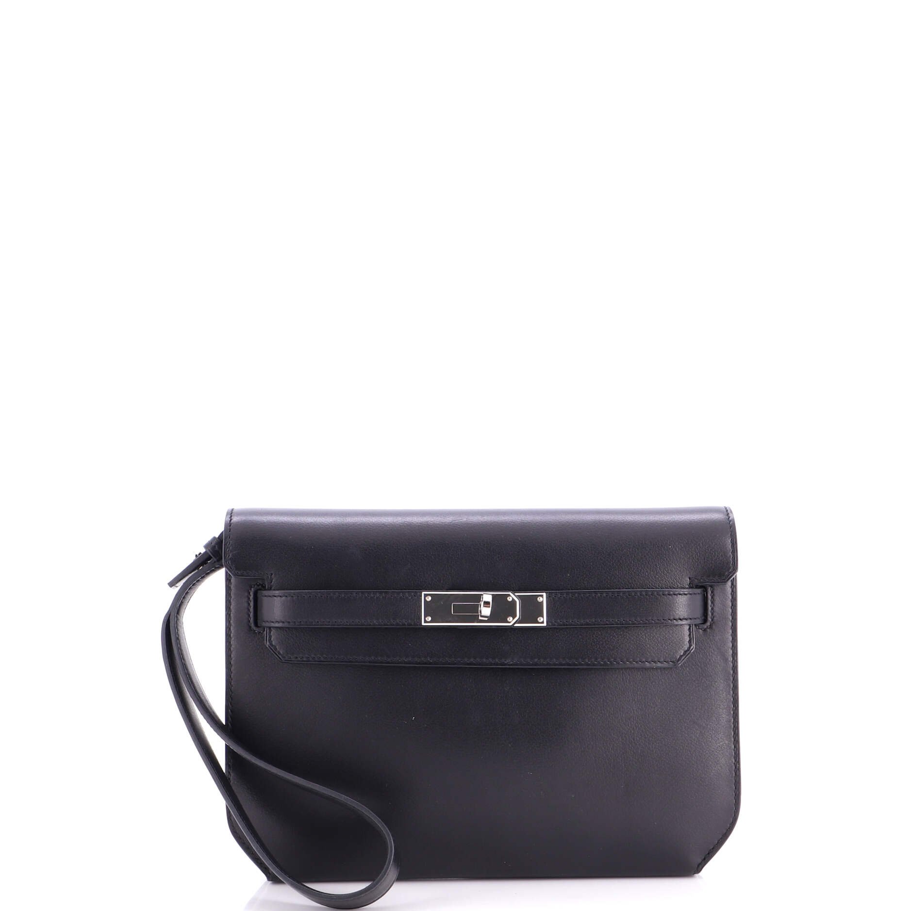Hermes Kelly Depeches Pouch Evergrain 25