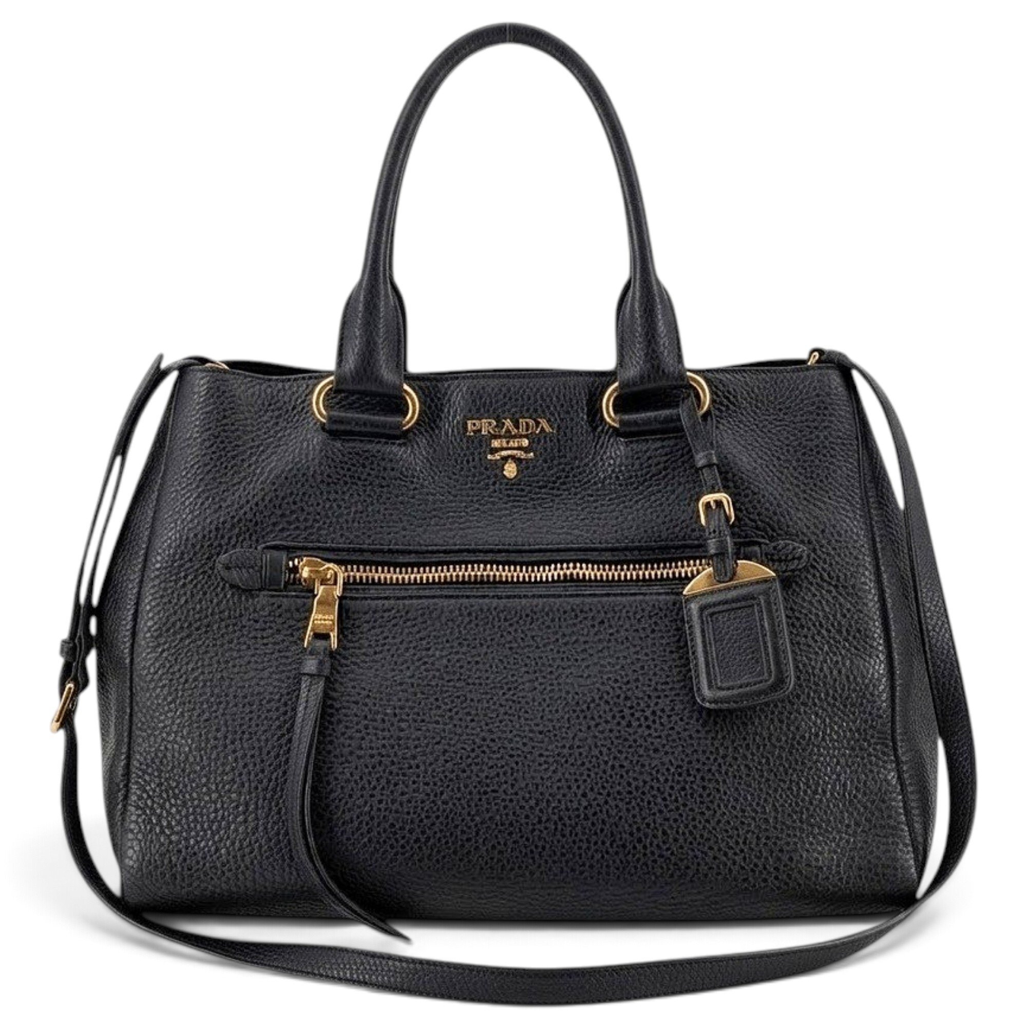 Leather tote