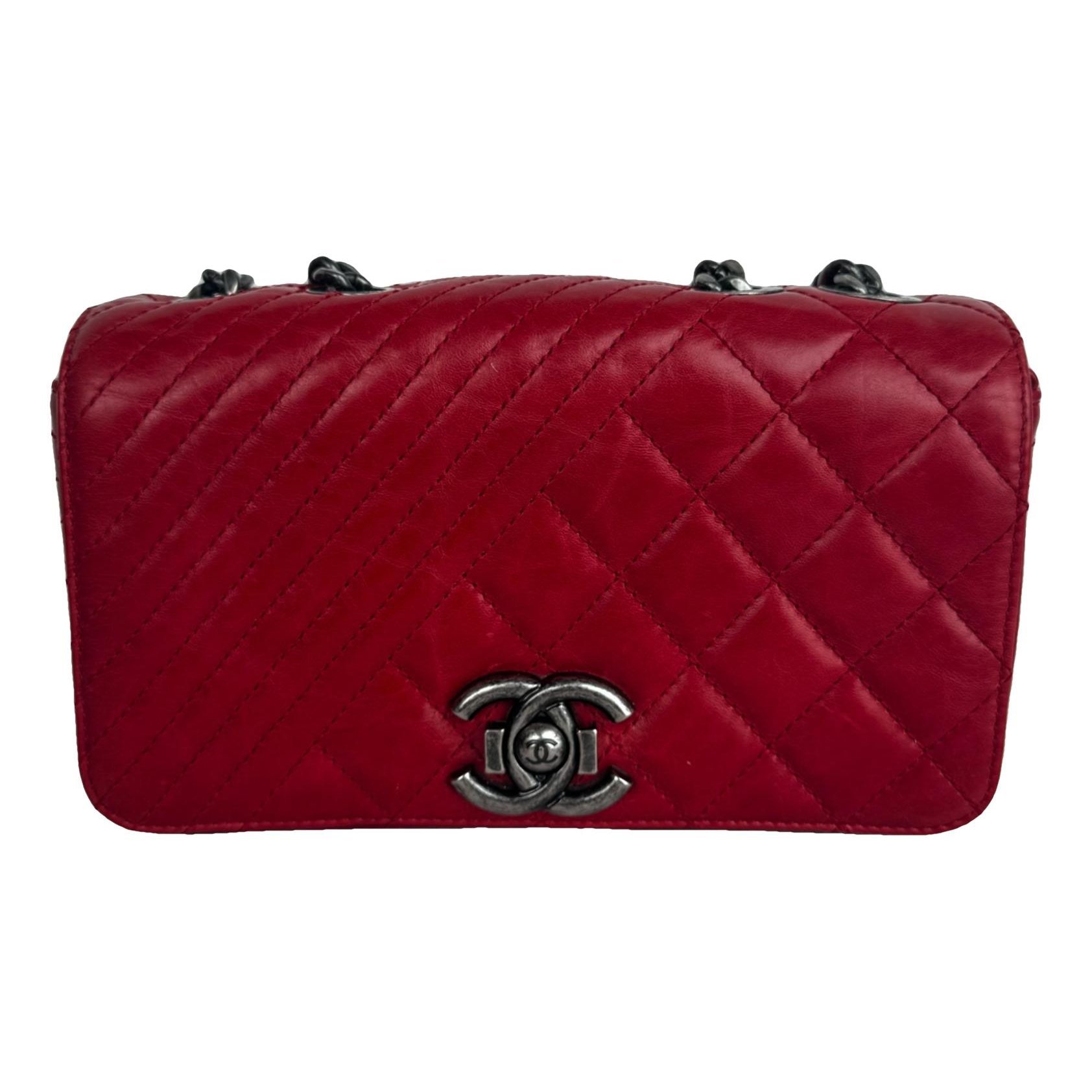 Coco boy leather crossbody bag