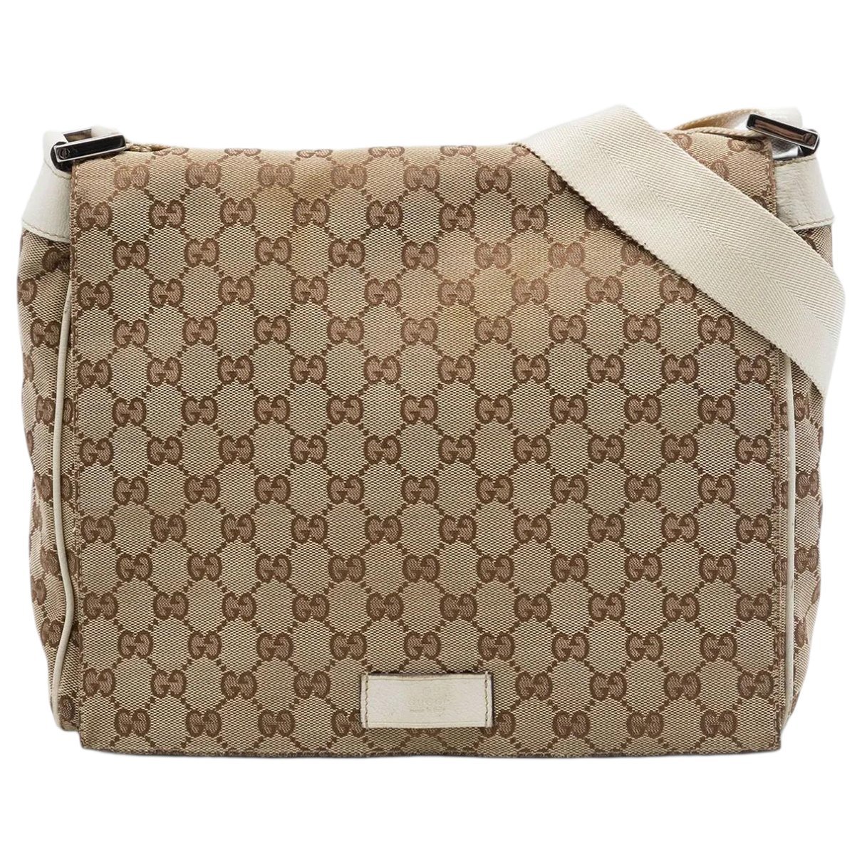 Gucci B cloth crossbody bag