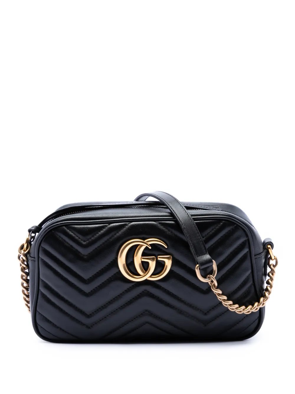 2016-2026 Small GG Marmont Matelasse Calfskin crossbody bag