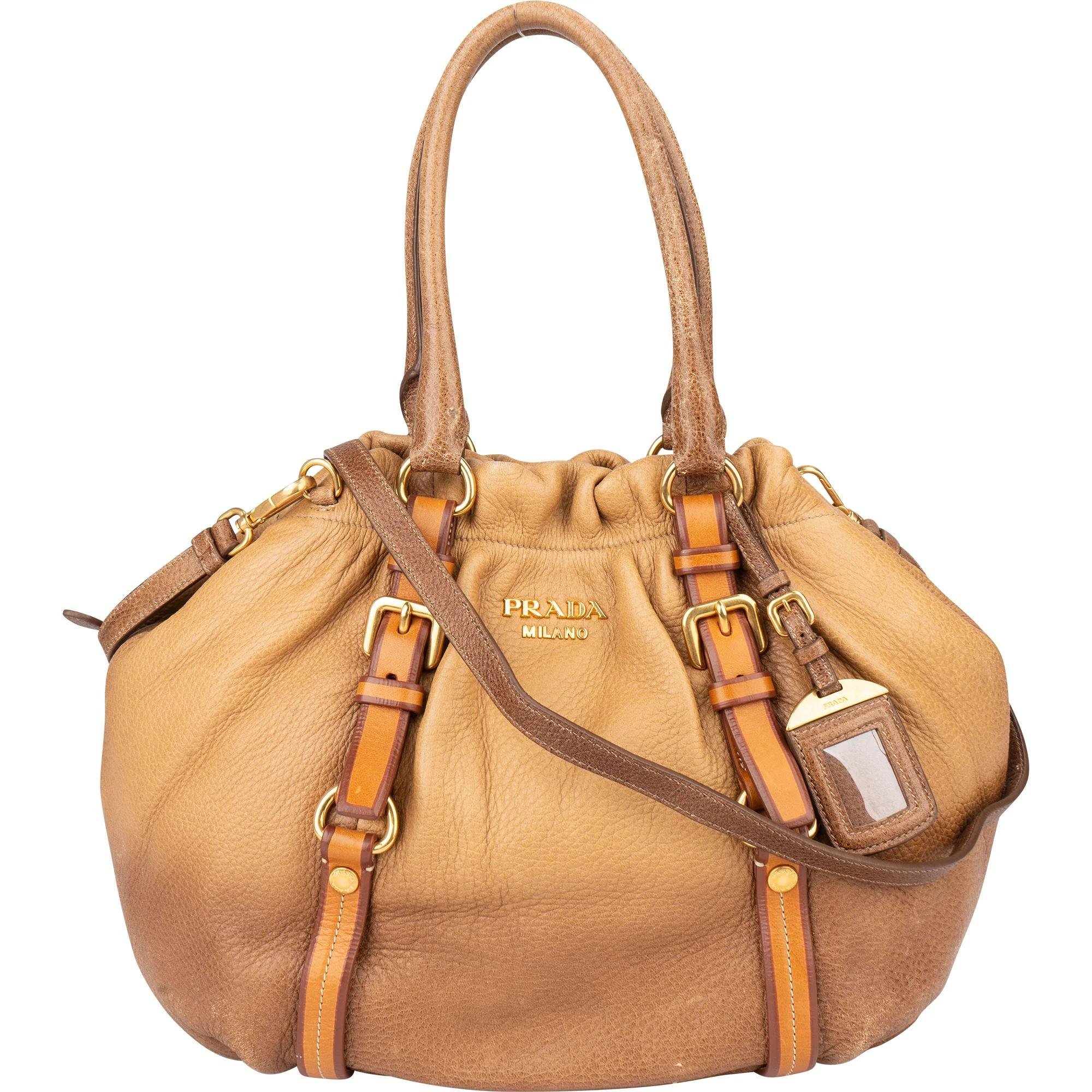 Leather handbag