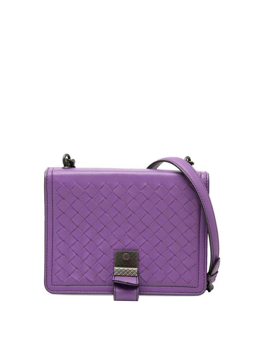 2012-2026 Small Nappa Intrecciato Runway shoulder bag