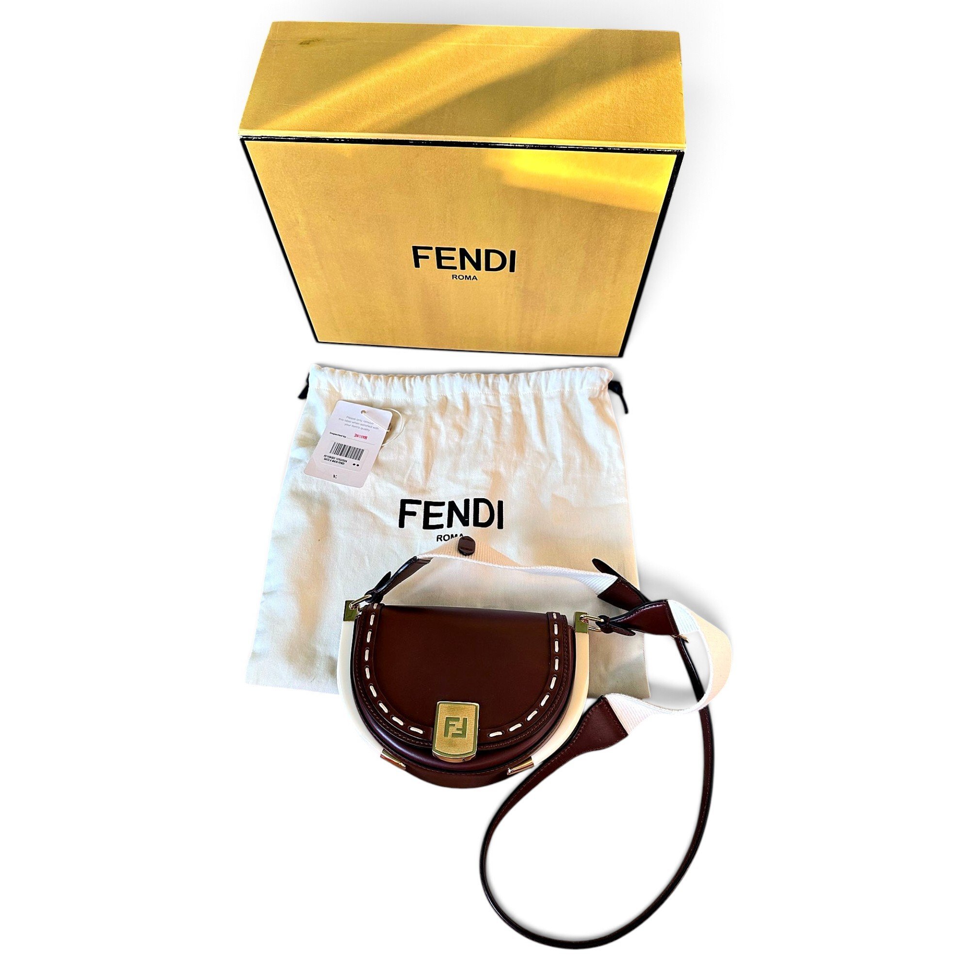 Moonlight leather crossbody bag