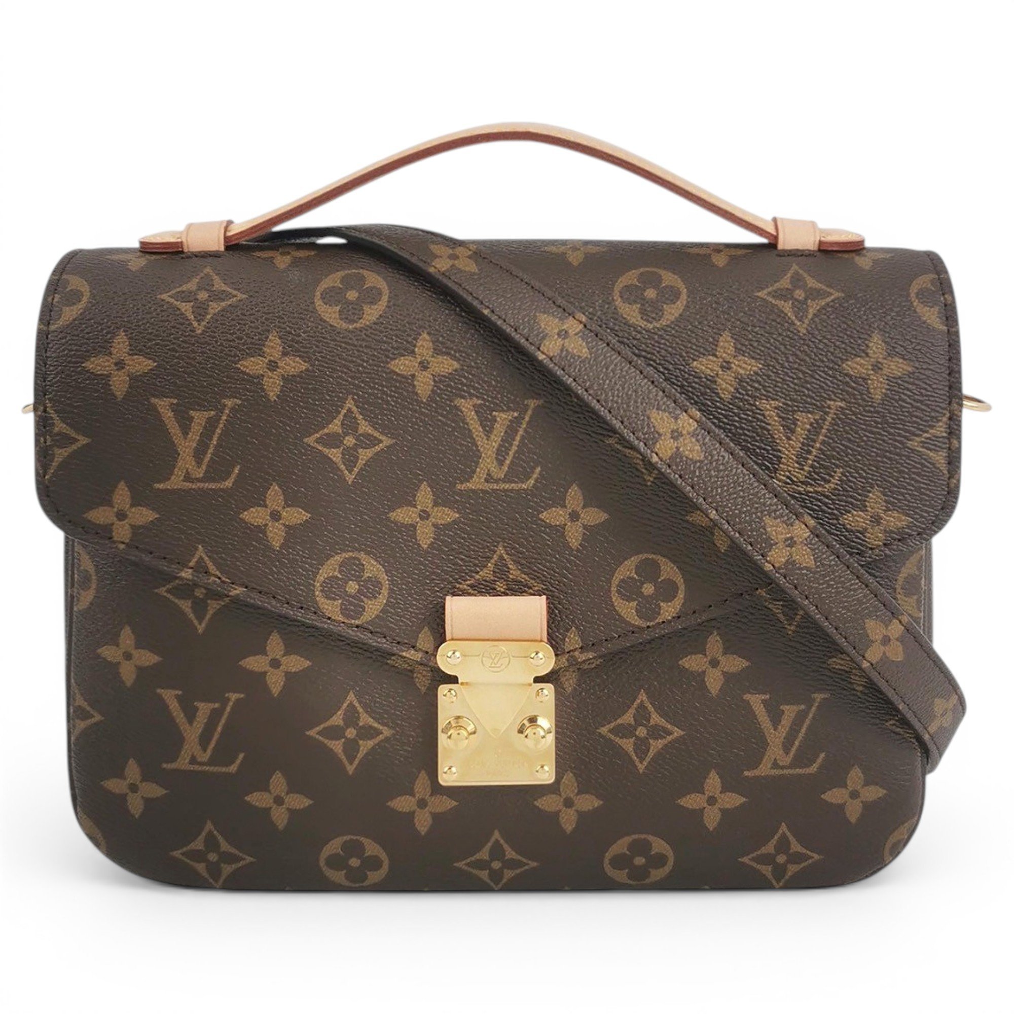 Metis leather handbag