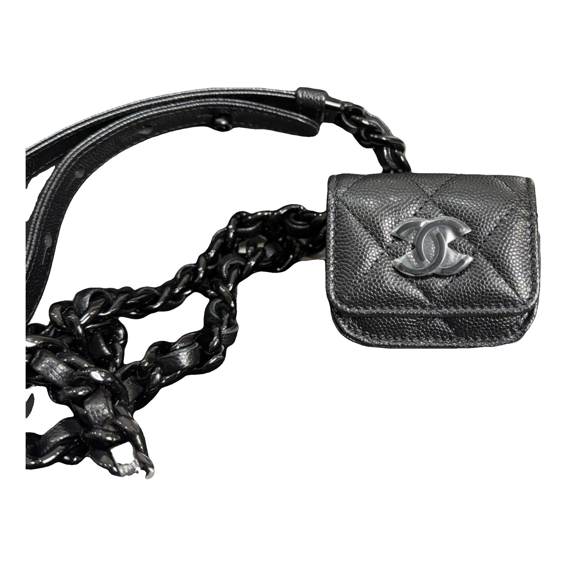Leather mini bag
