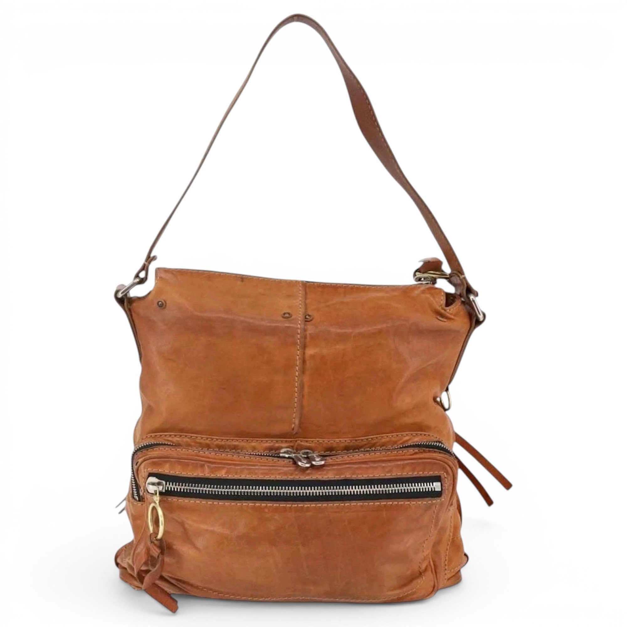 Leather handbag