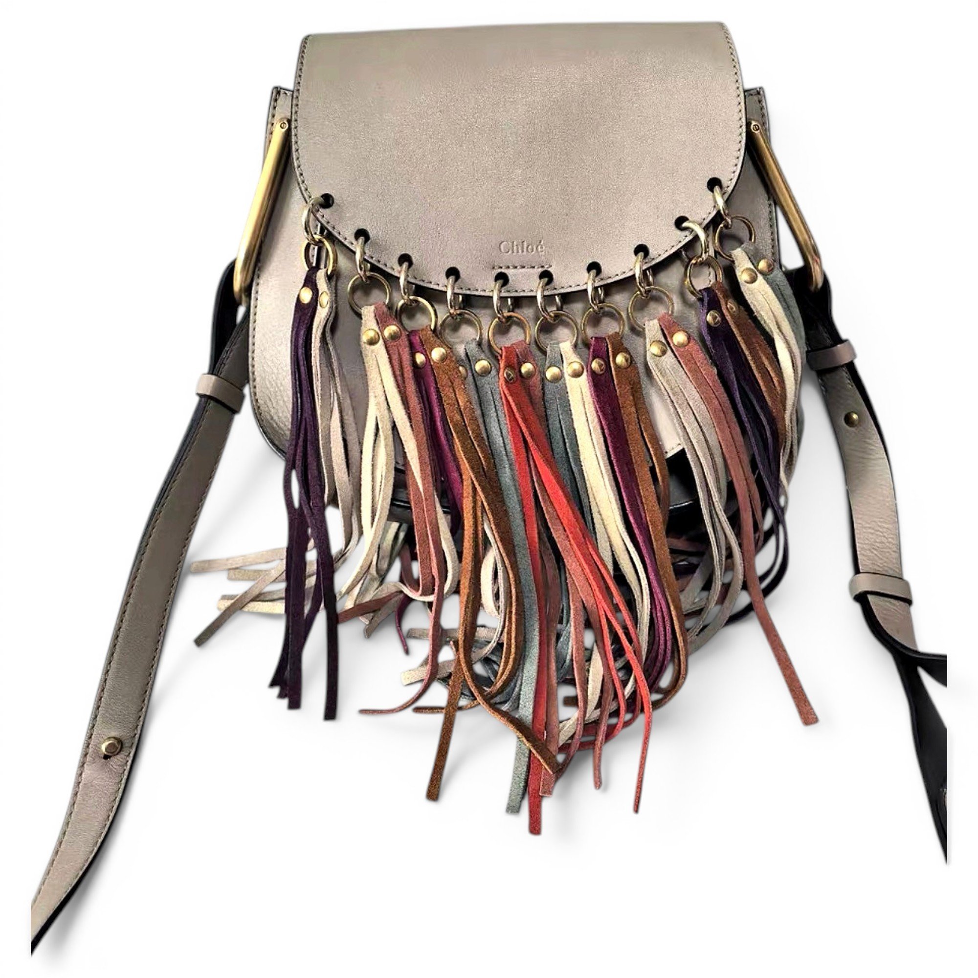 Hudson leather crossbody bag