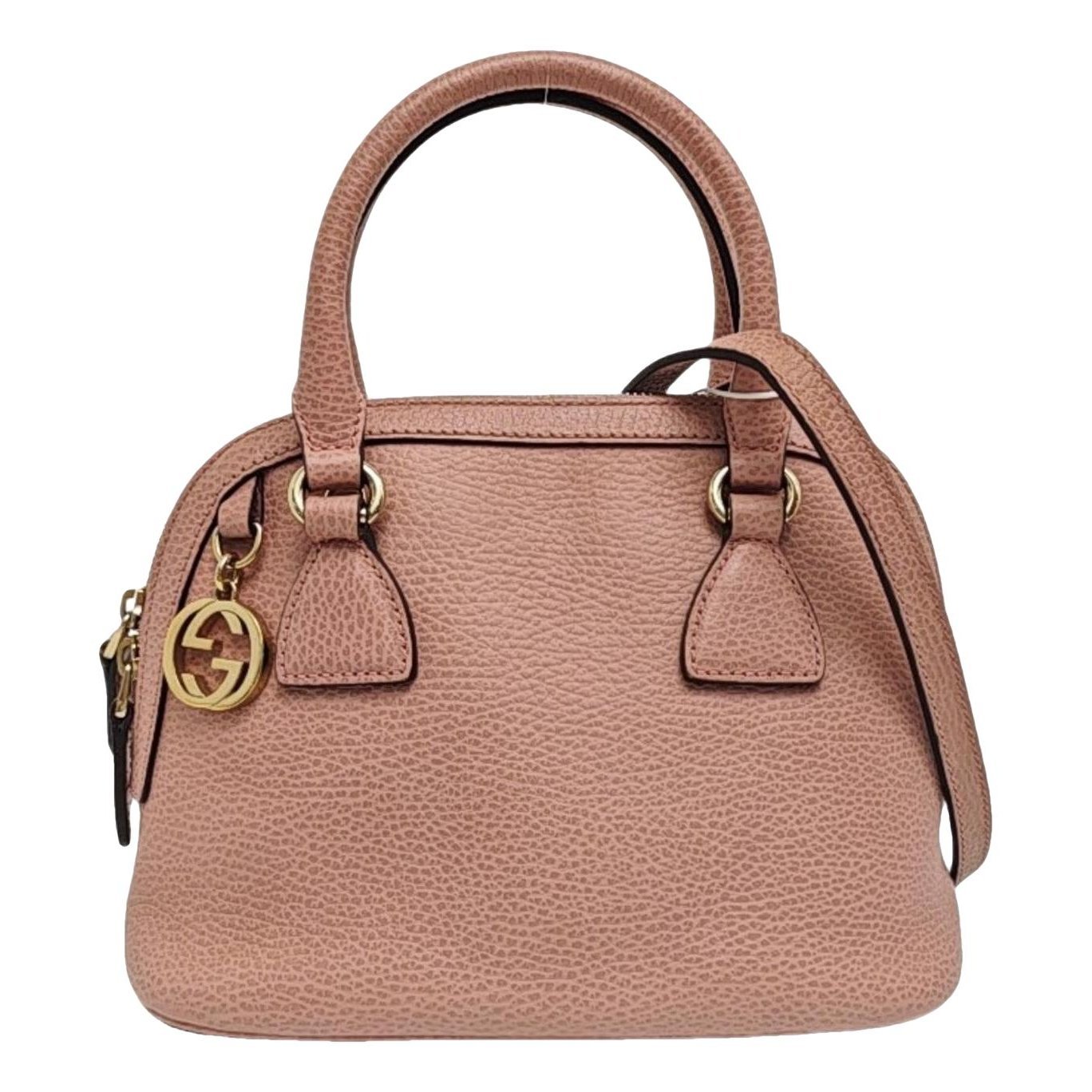 Ophidia Dome leather handbag