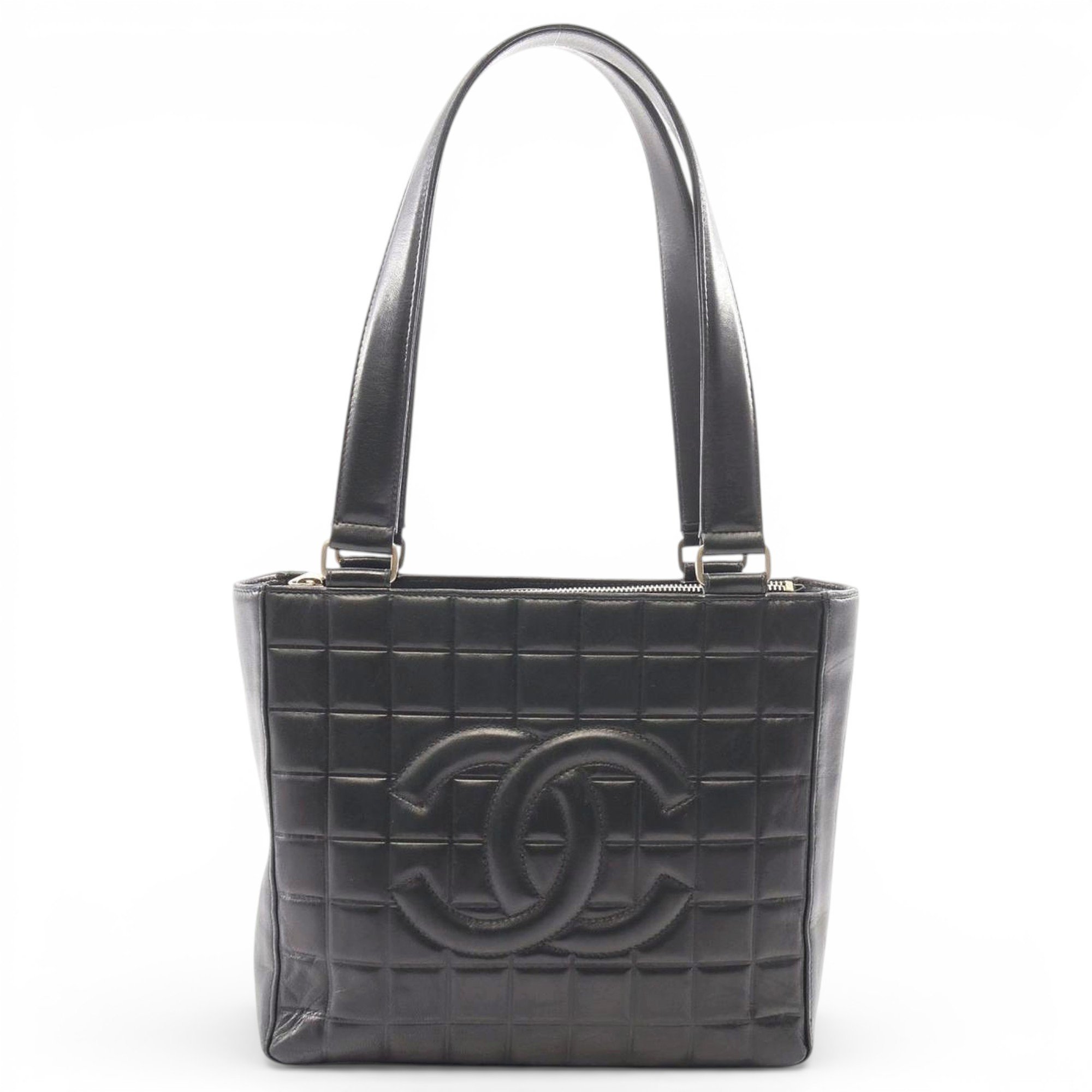 Leather tote