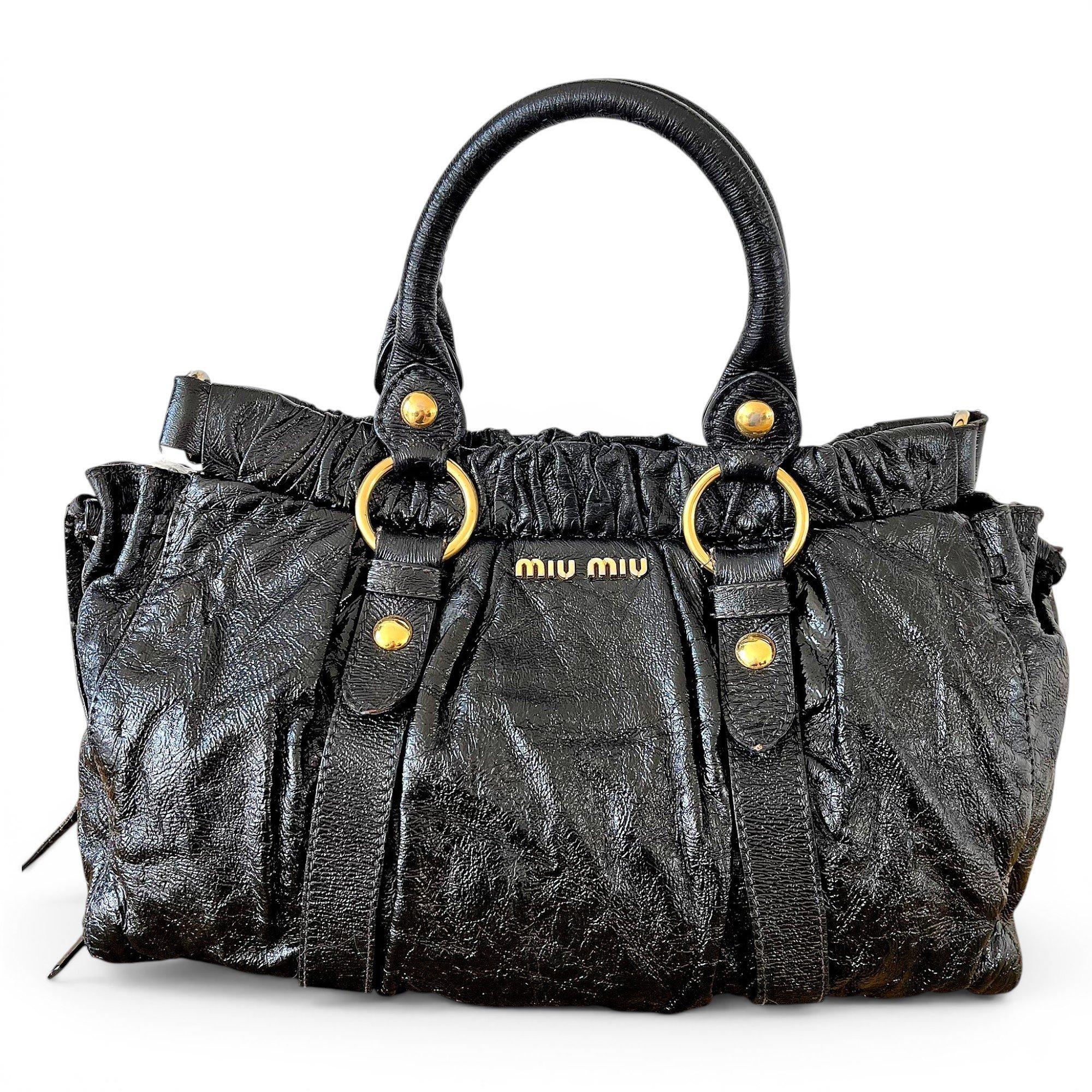 Vitello leather handbag