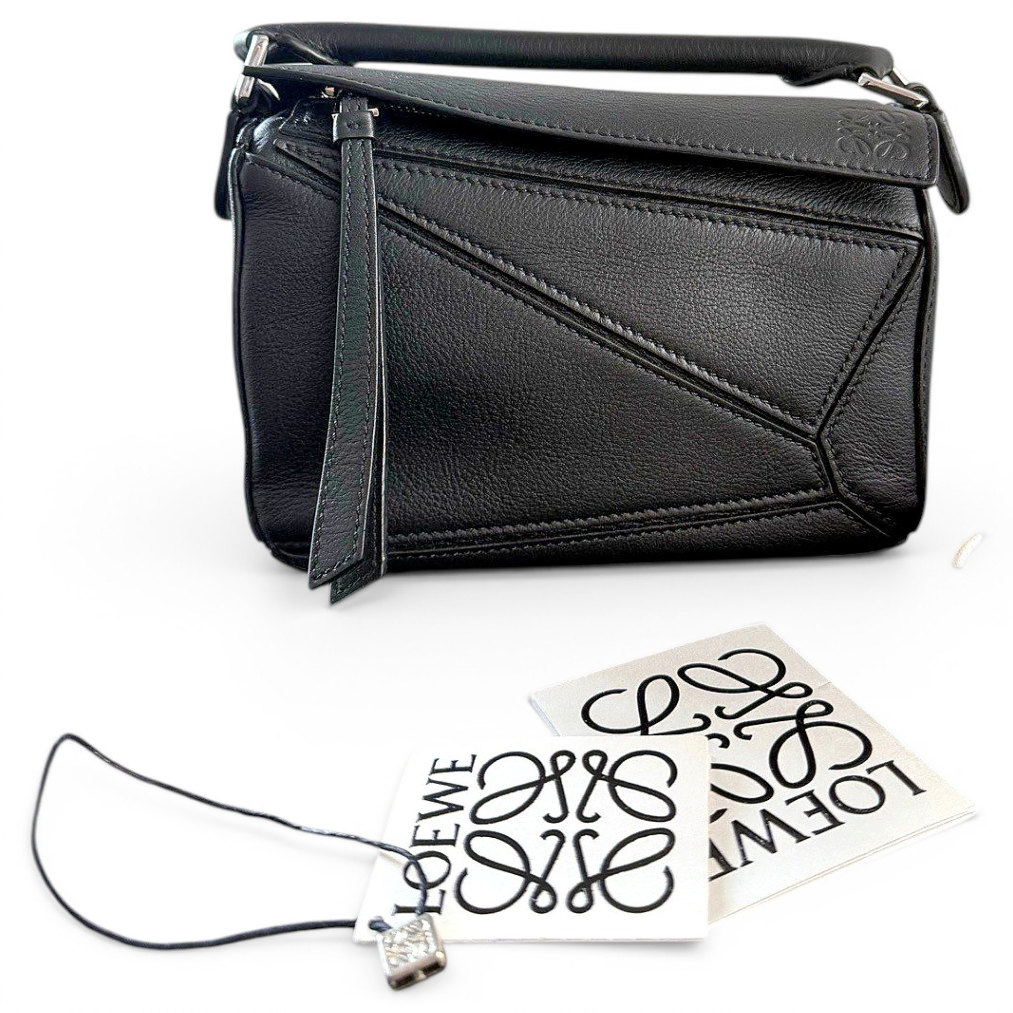 Leather handbag