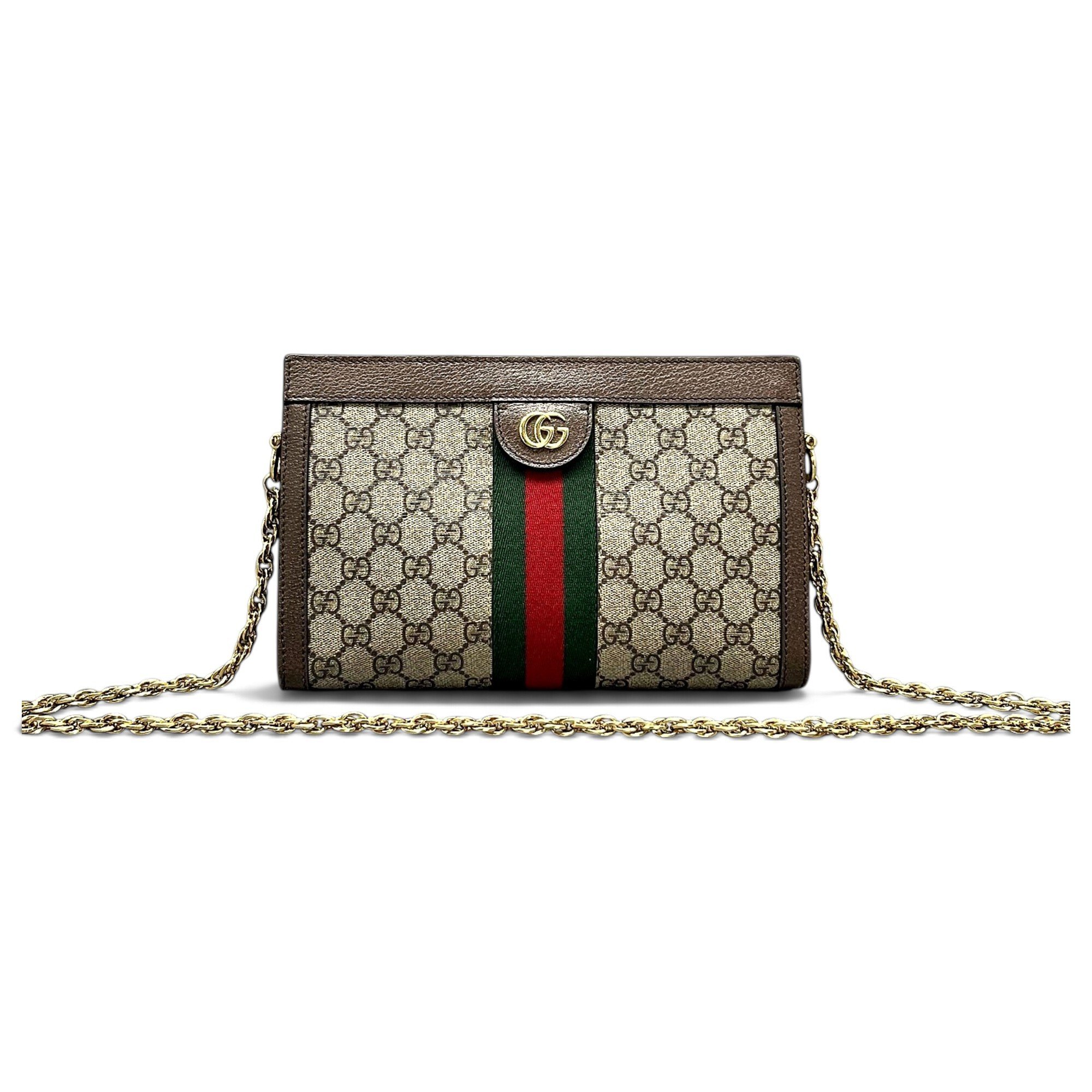 Ophidia Chain Wallet leather handbag