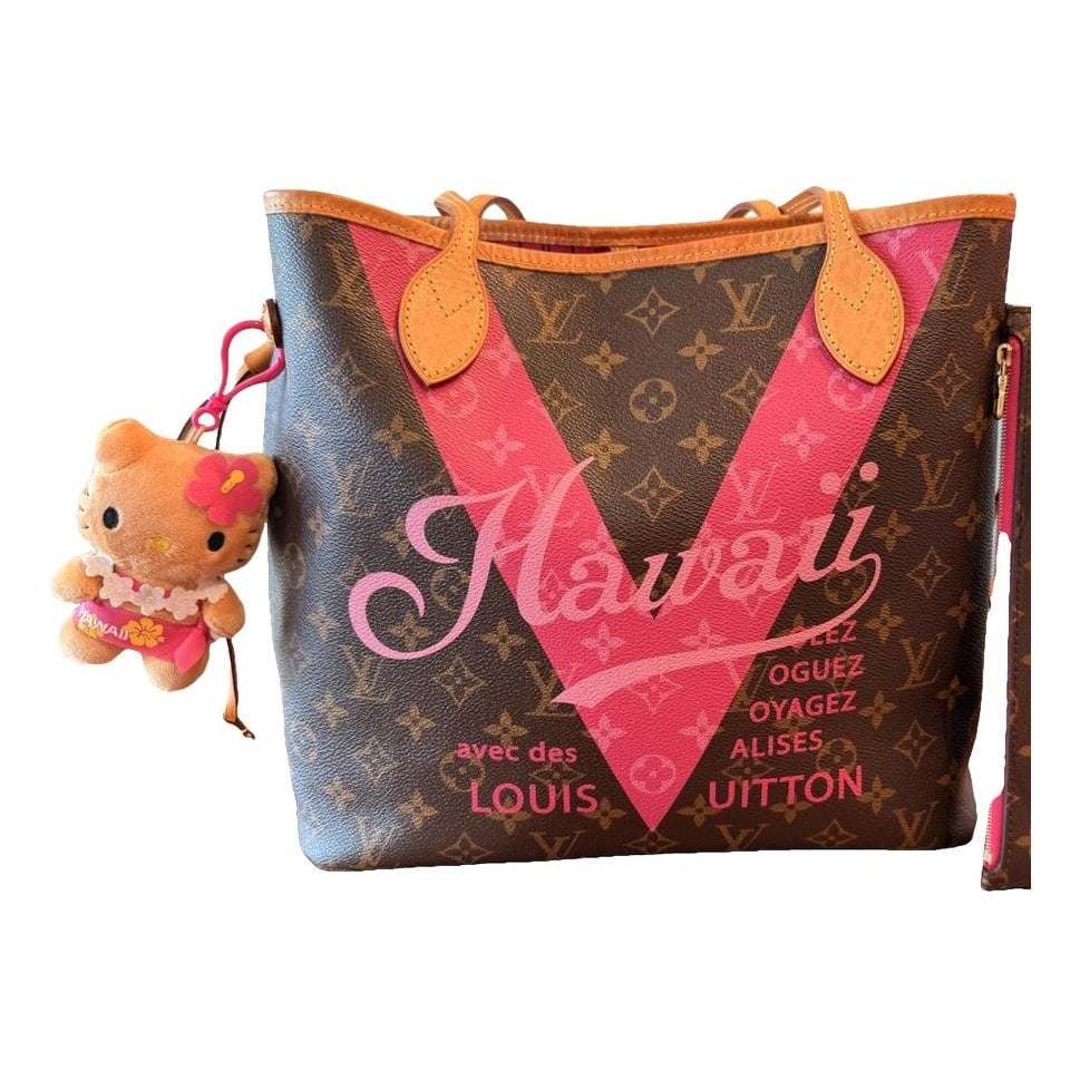 Neverfull leather bag