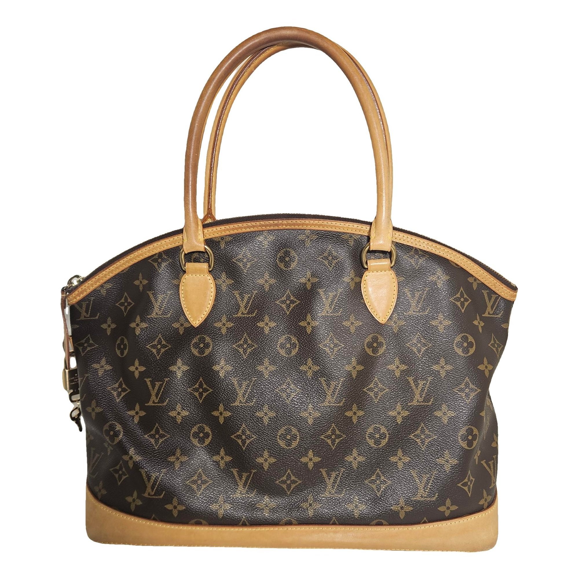 Lockit leather handbag