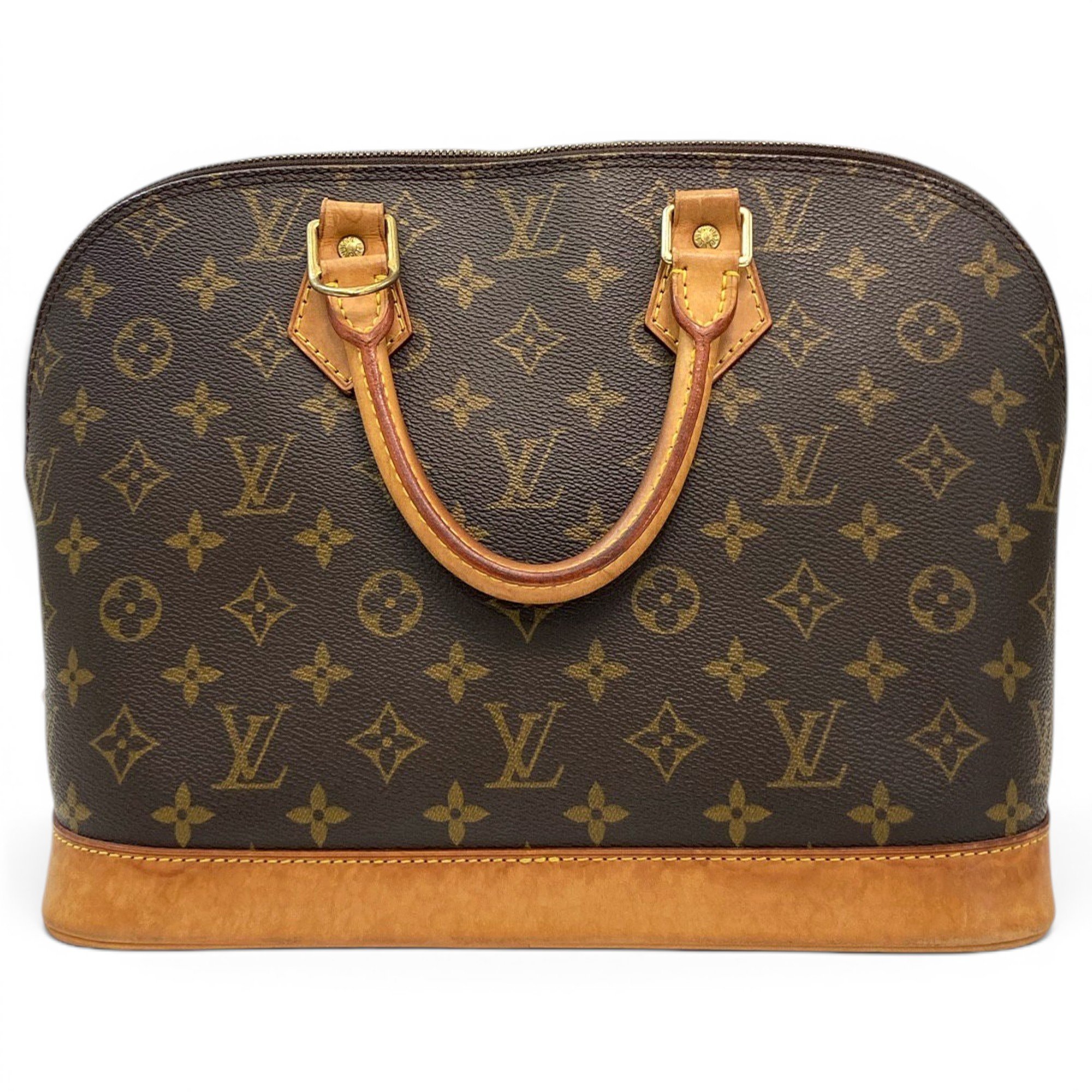 Alma leather handbag