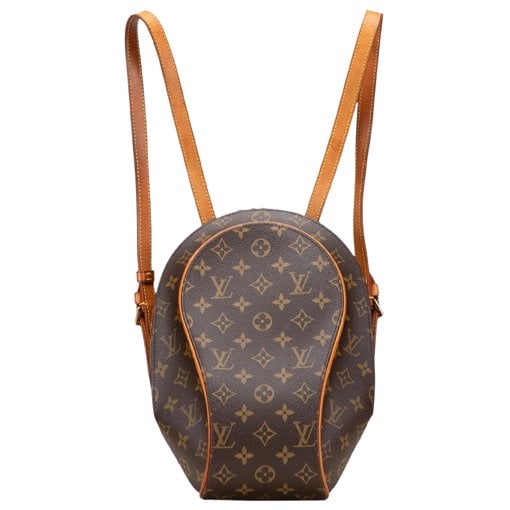 Ellipse leather handbag