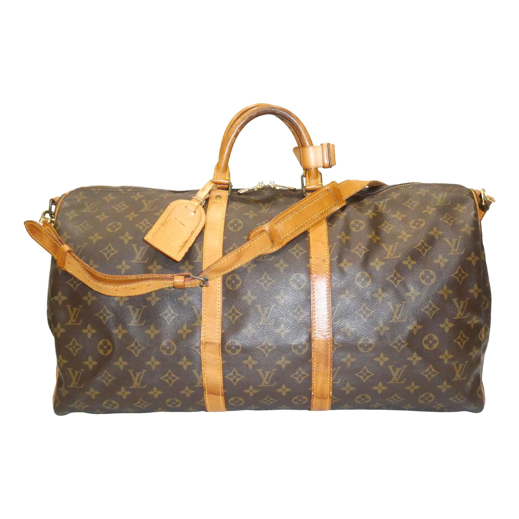 Keepall leather 48h bag