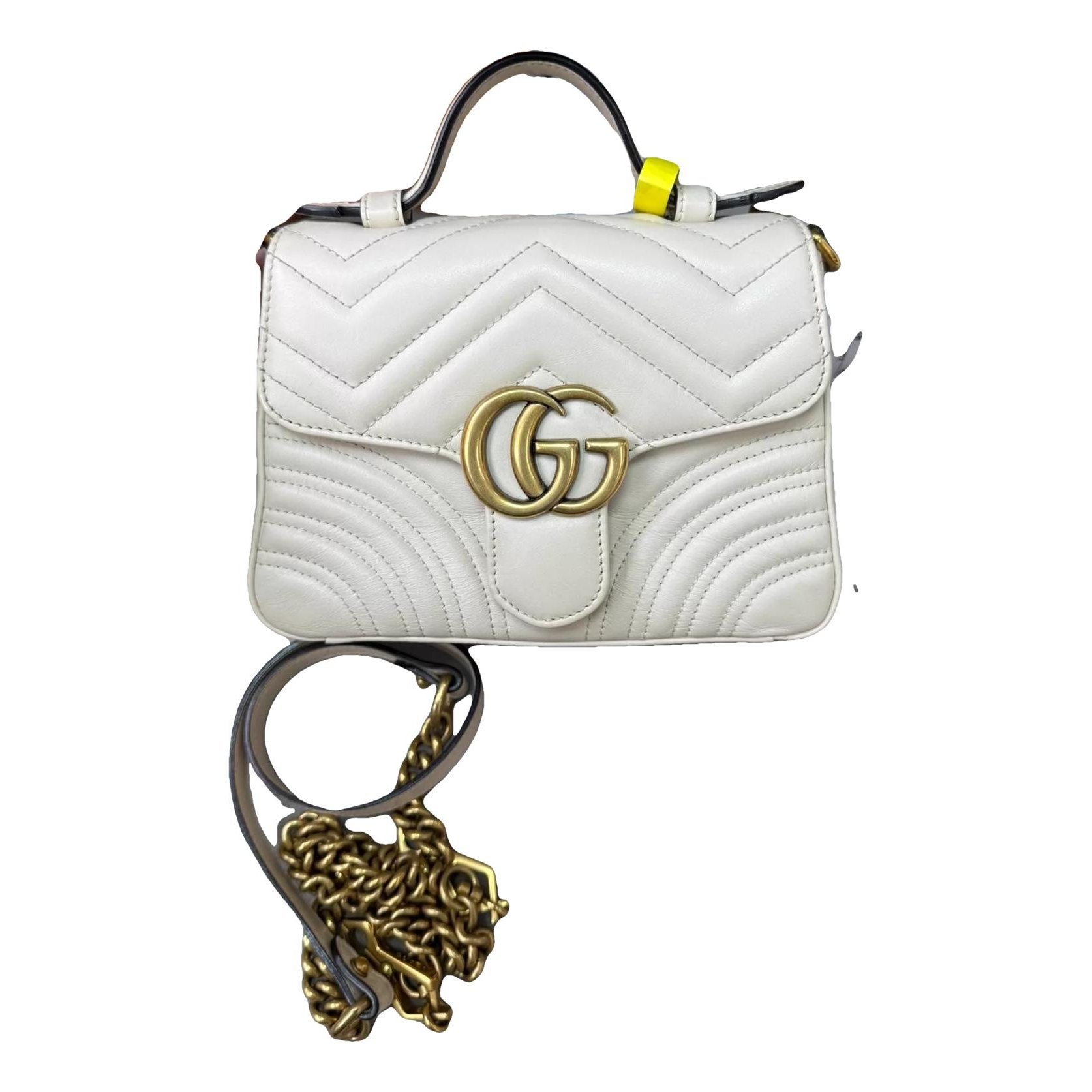 GG Marmont Flap leather handbag