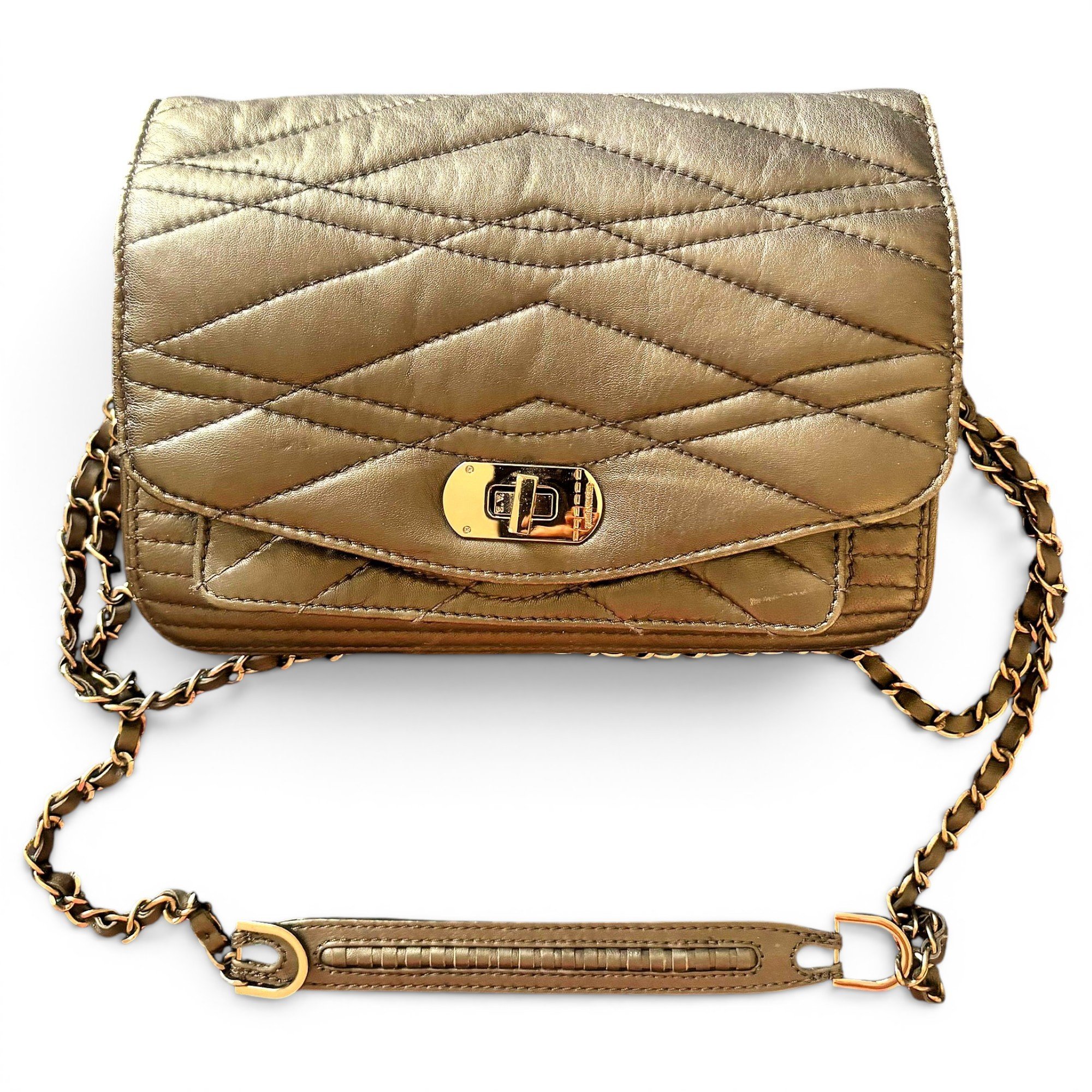Leather crossbody bag