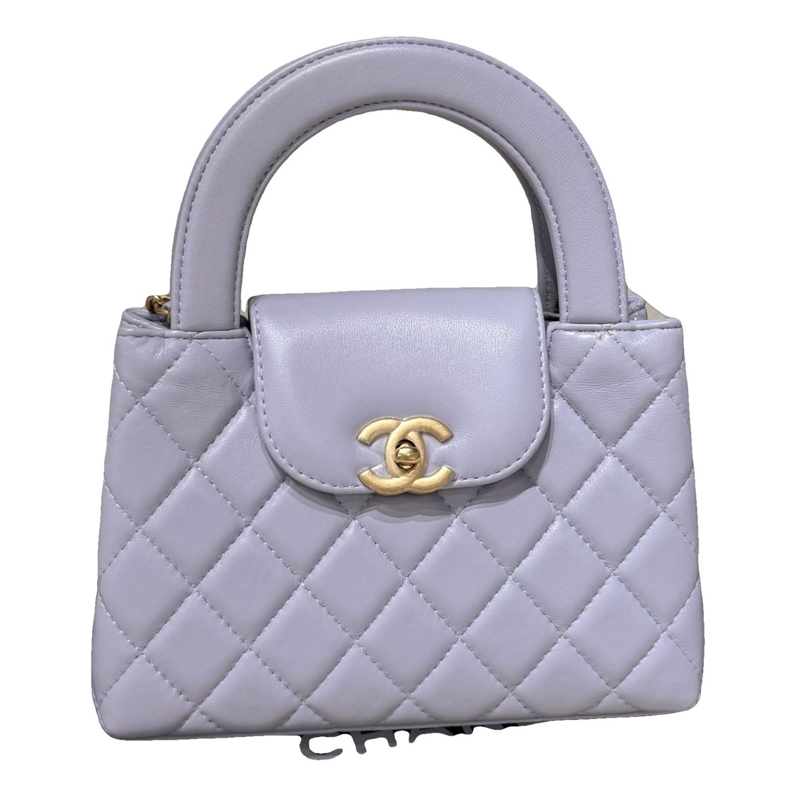 Mini Shopping leather crossbody bag