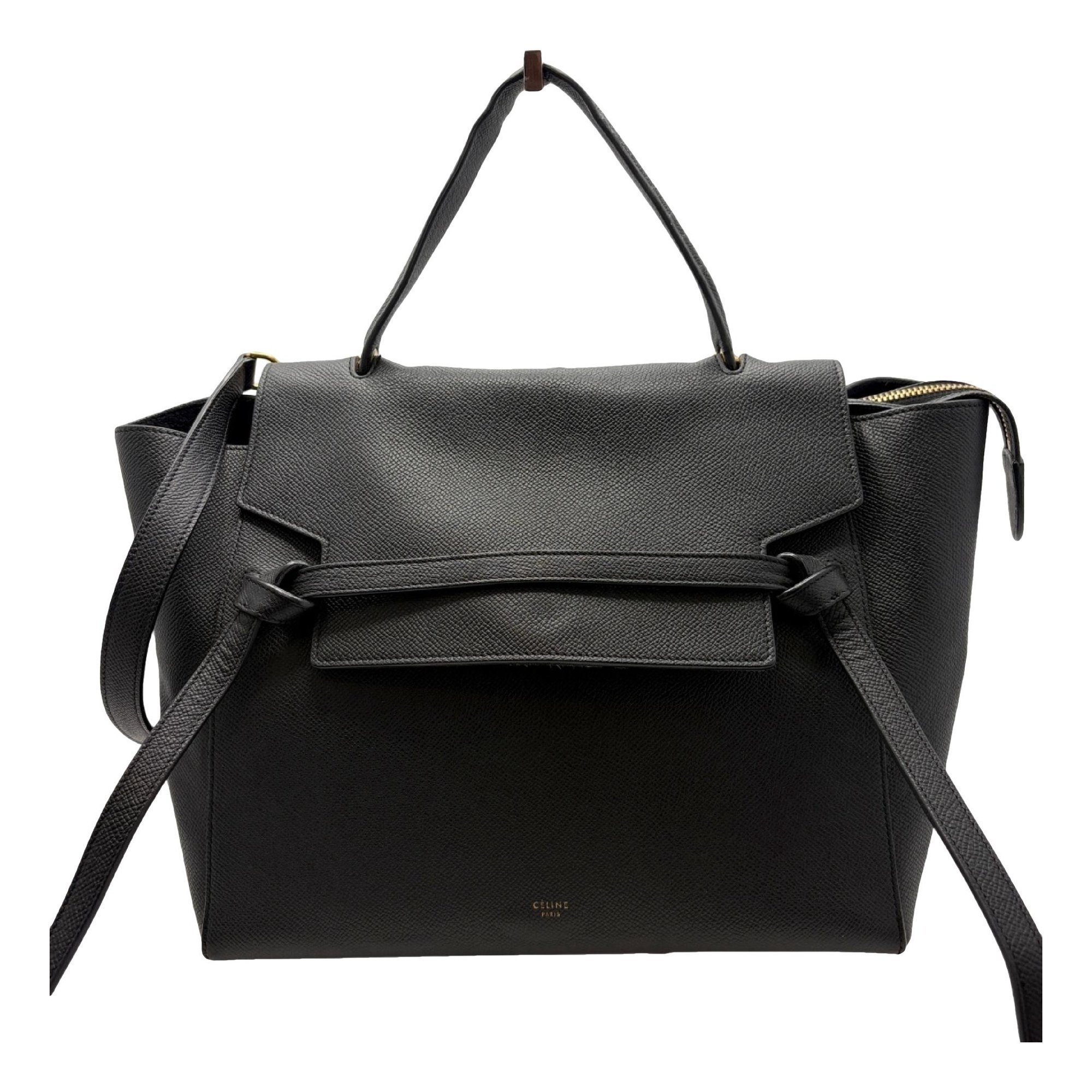 Big Bag leather handbag