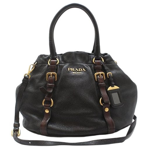 Leather handbag