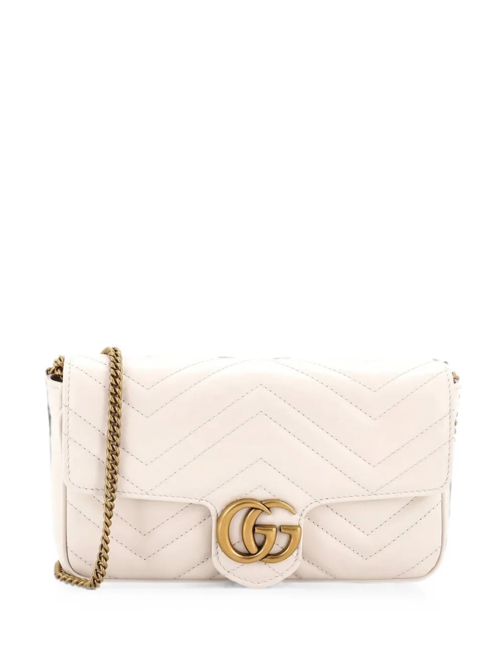 GG Marmont Flap Bag with Cardholder Matelasse Leather Small shoulder bag