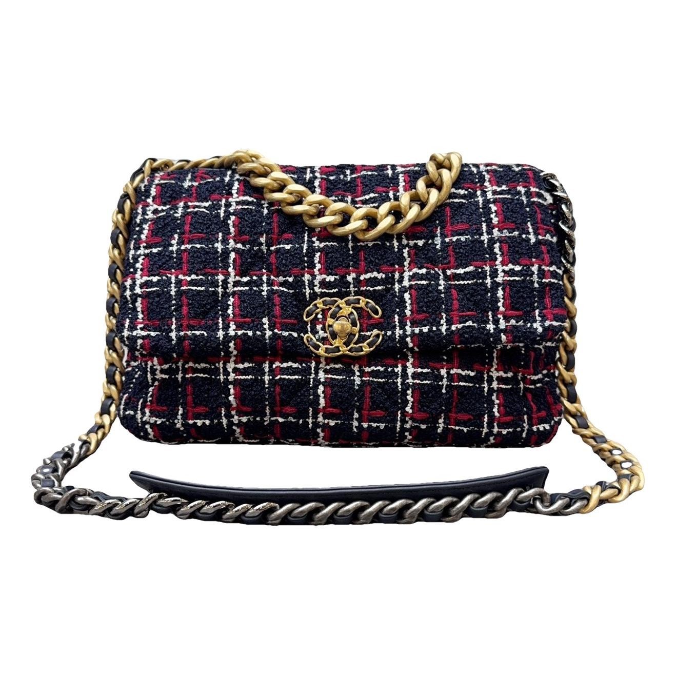 Chanel 19 tweed handbag